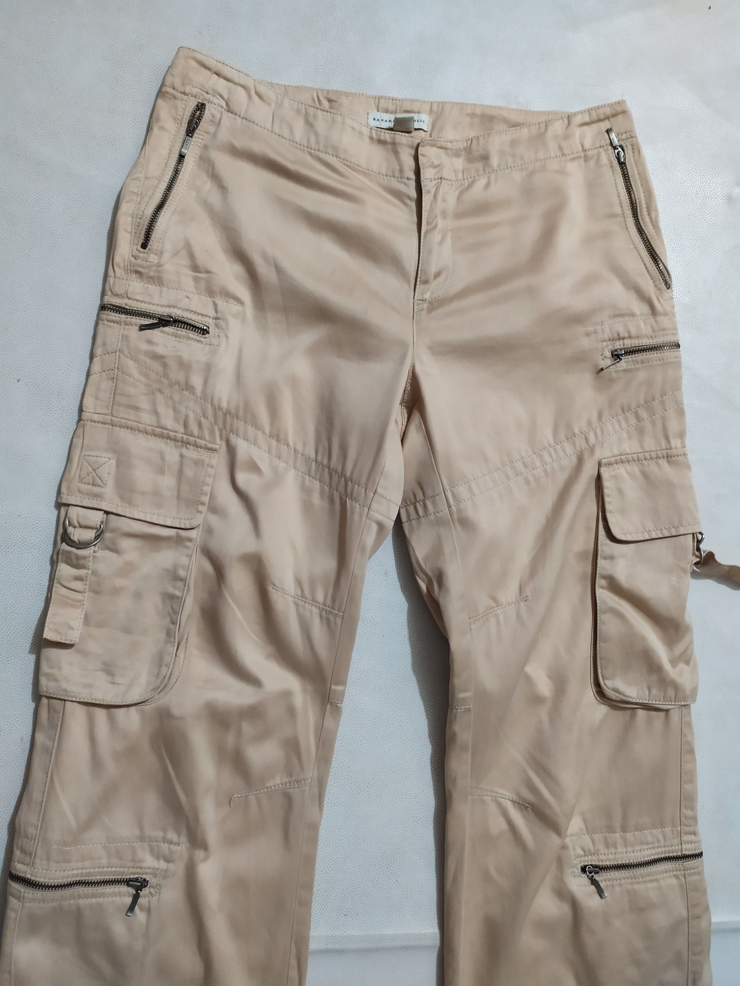 Banana Republic 🔥Banana Republic Multipocket Tactical Cargo Pants Size US 31 - 2 Thumbnail