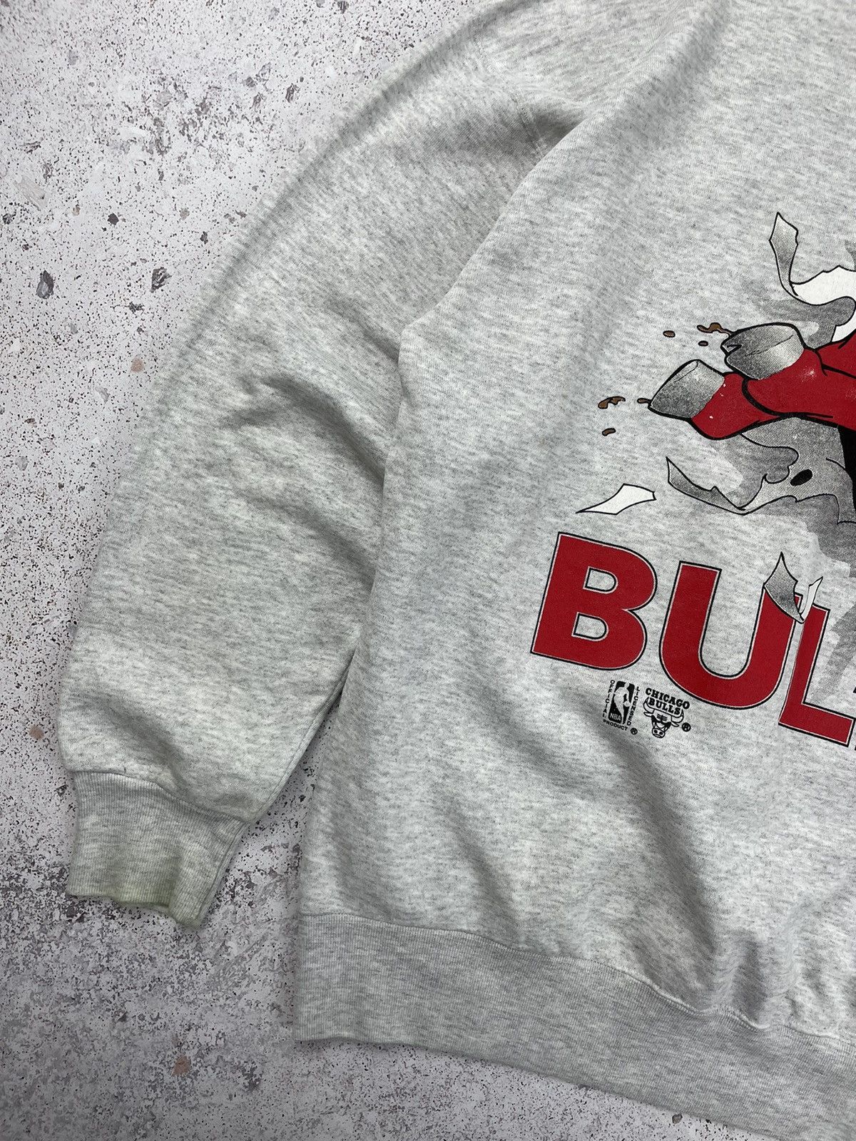 NBA × Vintage Vintage Chicago Bulls Nutmeg NBA Official Product Sweatshirt Size US XL / EU 56 / 4 - 13 Thumbnail