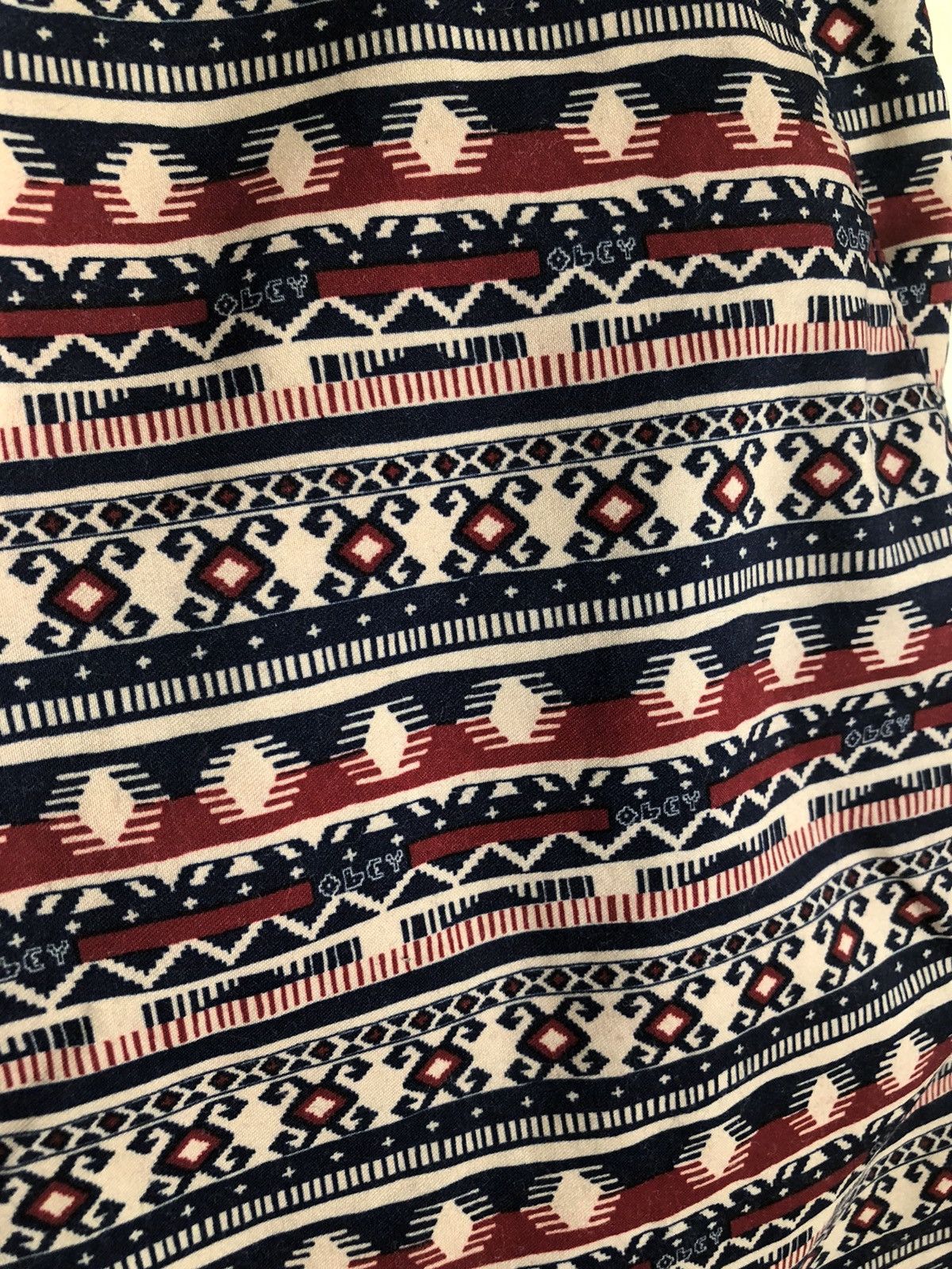 Obey Obey Propaganda Swim shorts trunks over knee Afro pattern Size US 34 / EU 50 - 4 Thumbnail