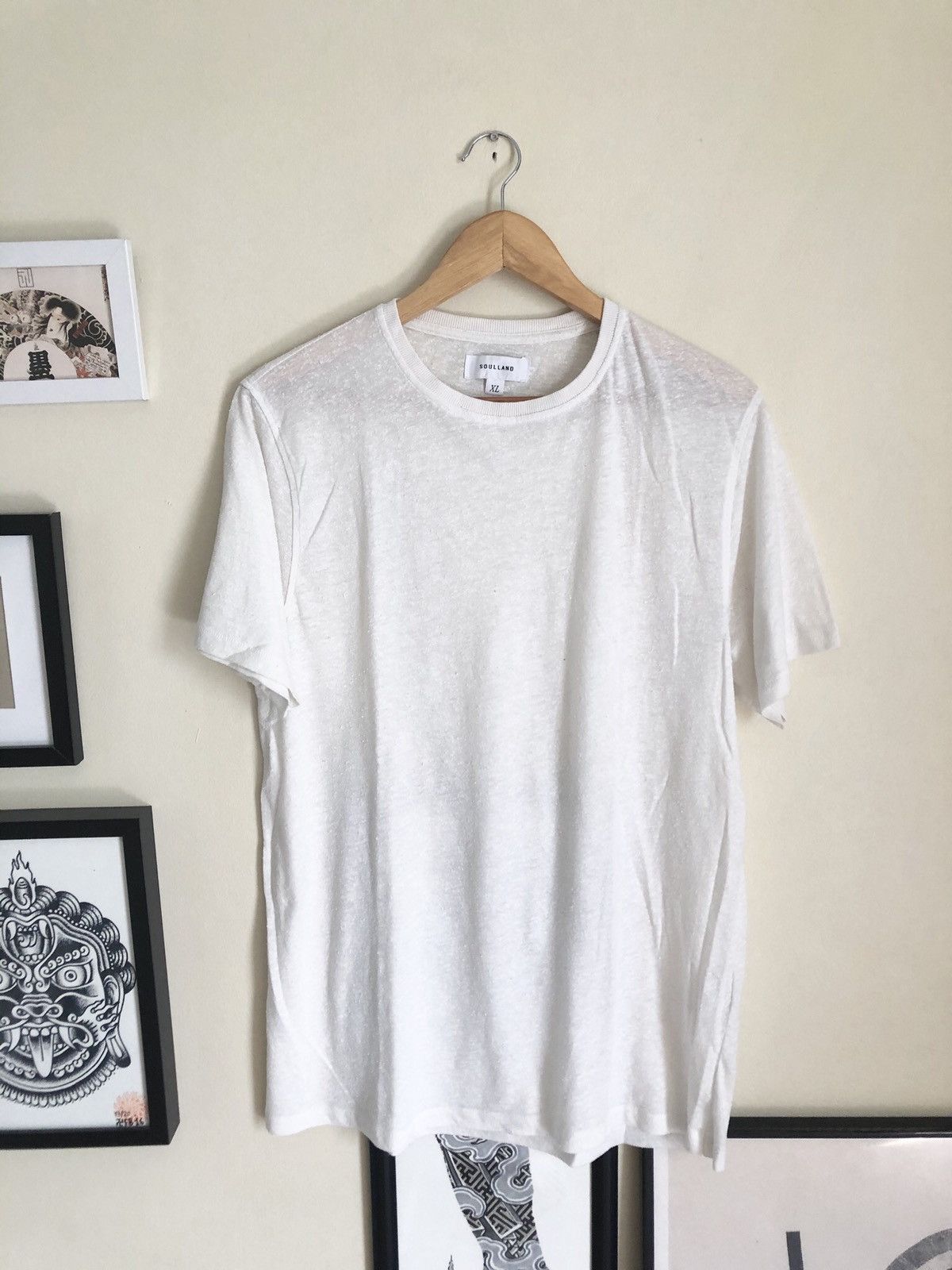 Soulland Soulland Premium Brushed Cotton t-shirt Size US XL / EU 56 / 4 - 2 Thumbnail