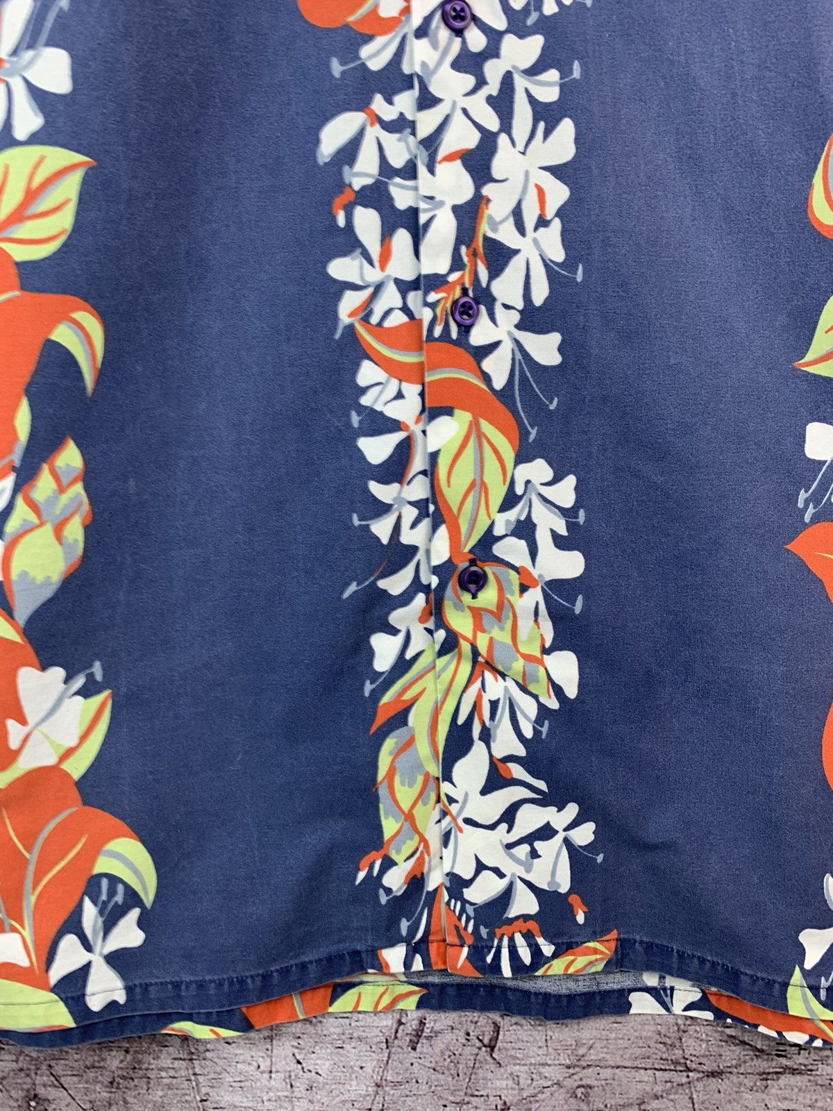 Yves Saint Laurent Vintage Yves Saint Laurent Hawaiian Mens Shirt Size US M / EU 48-50 / 2 - 6 Thumbnail