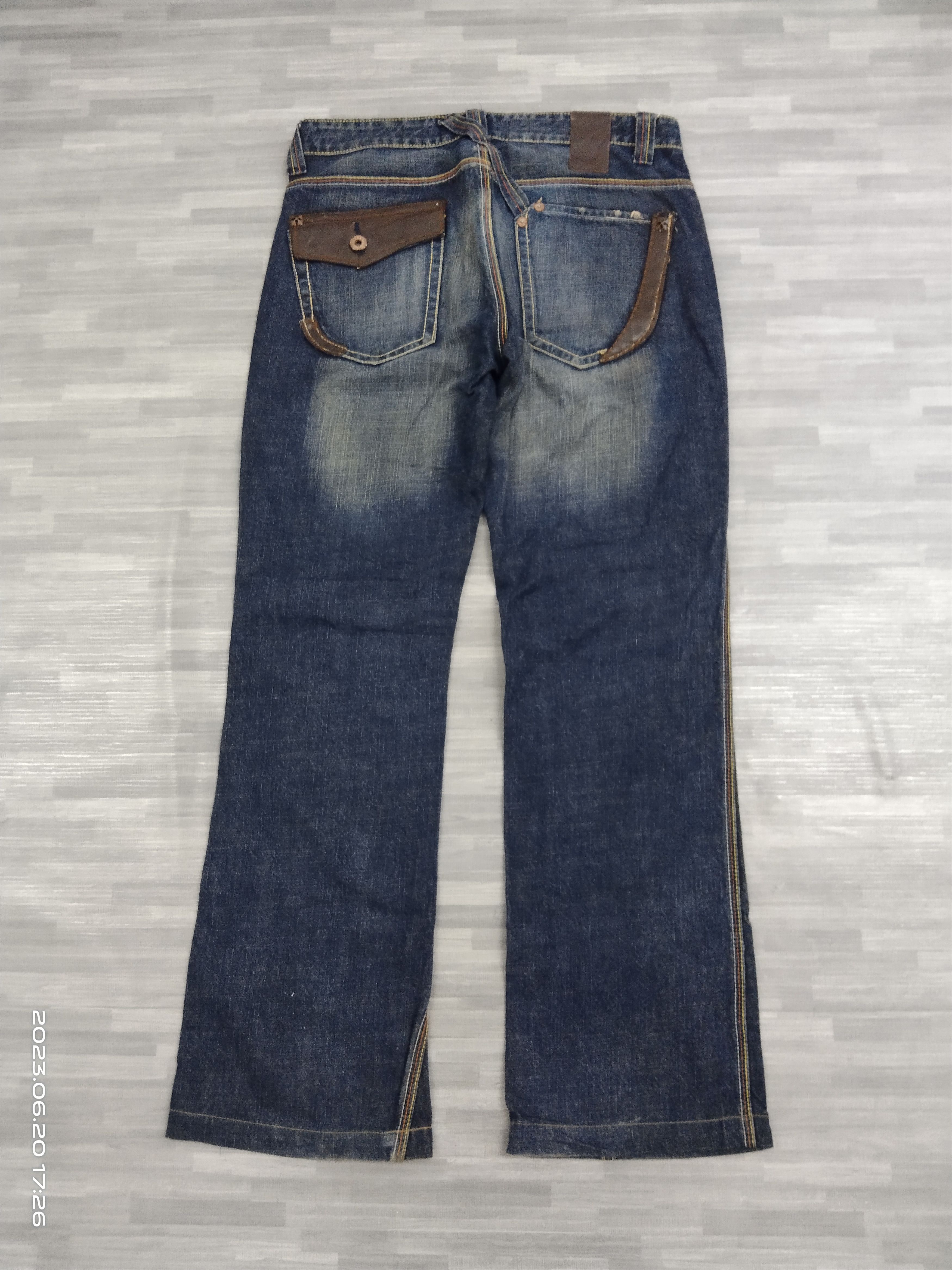 Other FLARE STUDDED FINASOFIA DE ROPAS DENIM PANTS Size US 32 / EU 48 - 3 Thumbnail