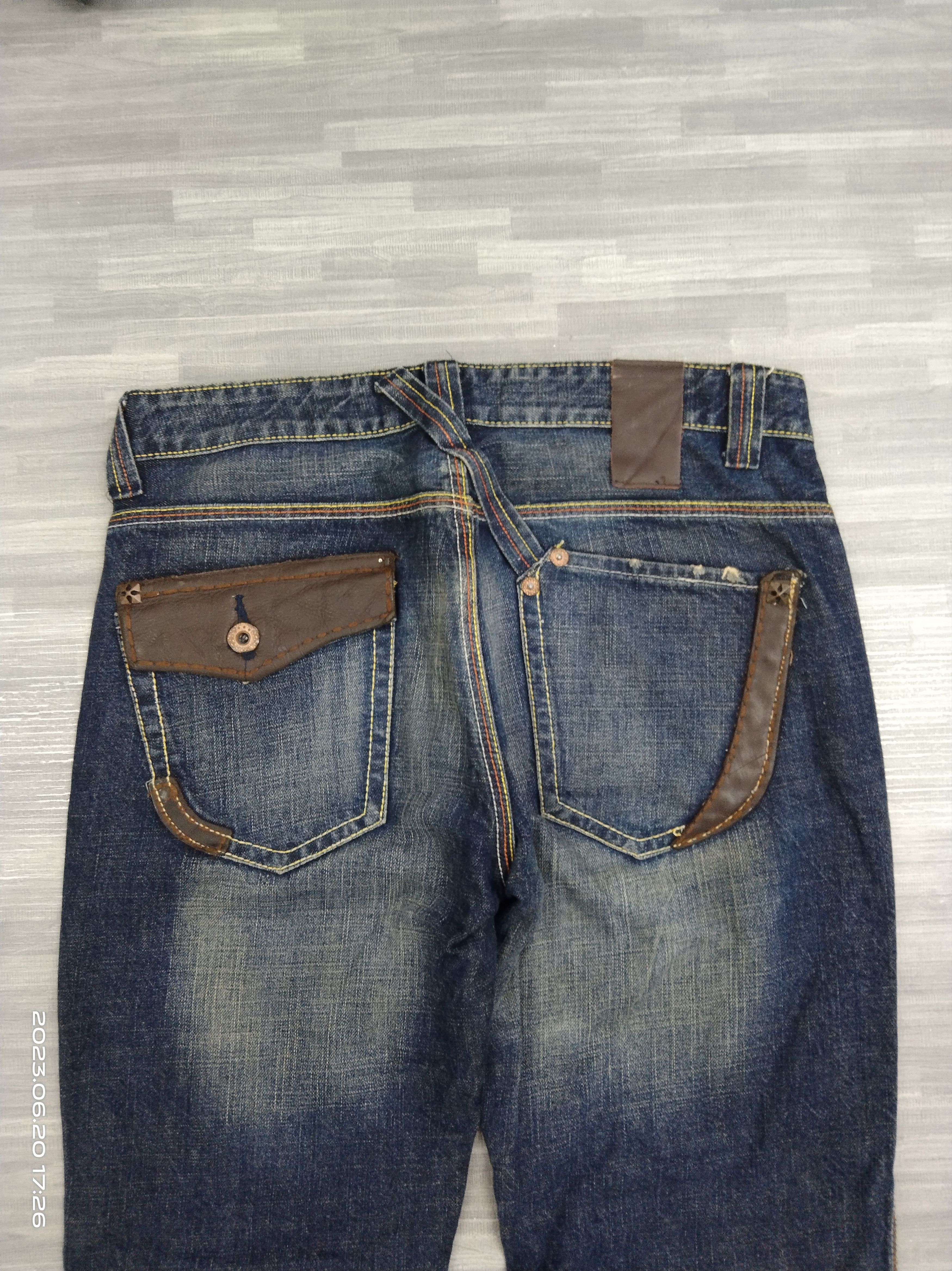 Other FLARE STUDDED FINASOFIA DE ROPAS DENIM PANTS Size US 32 / EU 48 - 5 Thumbnail