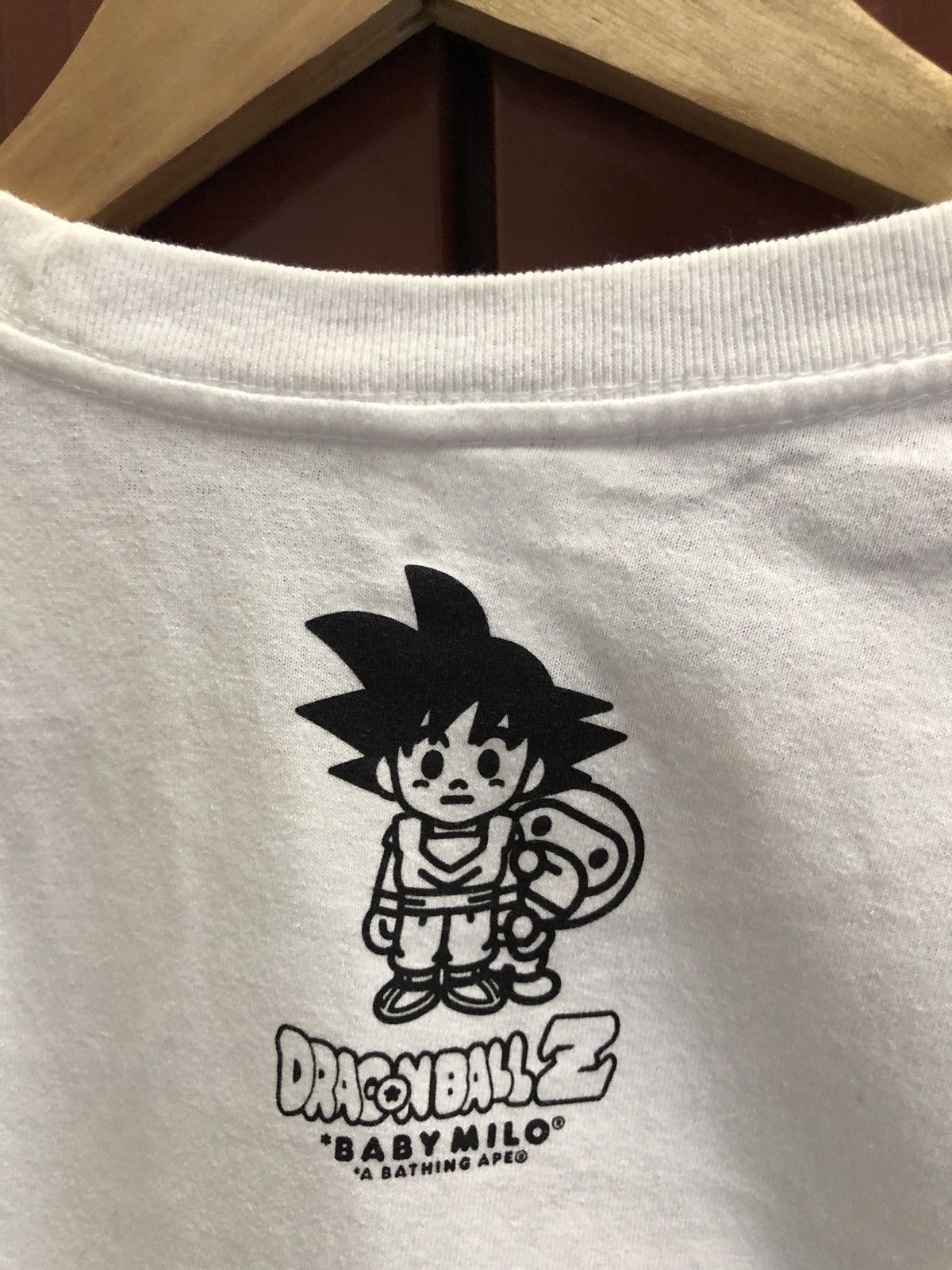 Bape 🔥BAPE Dragon Ball Z Frieza Clinging Baby Milo Tee Size US L / EU 52-54 / 3 - 4 Thumbnail