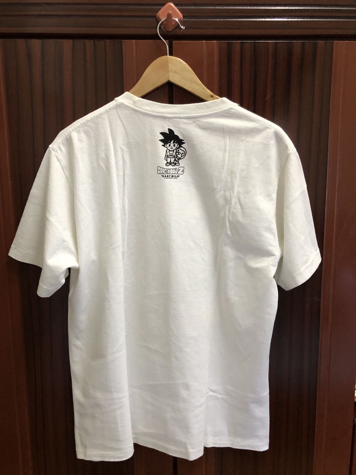 Bape 🔥BAPE Dragon Ball Z Frieza Clinging Baby Milo Tee Size US L / EU 52-54 / 3 - 3 Thumbnail