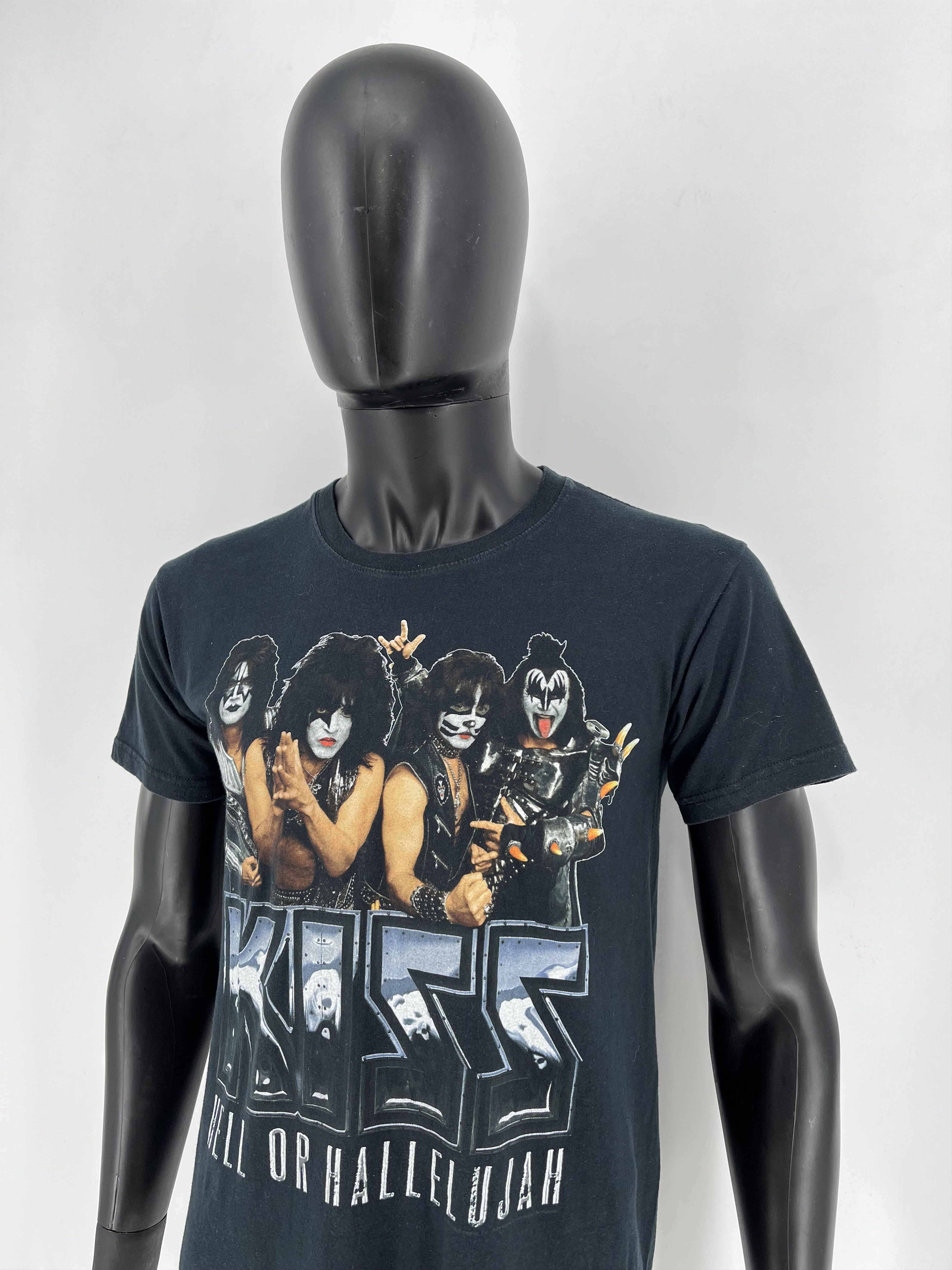Band Tees × KISS × Vintage Vintage Y2K Kiss Skulls Dead Face Band Rock Streetwear Size US M / EU 48-50 / 2 - 4 Thumbnail