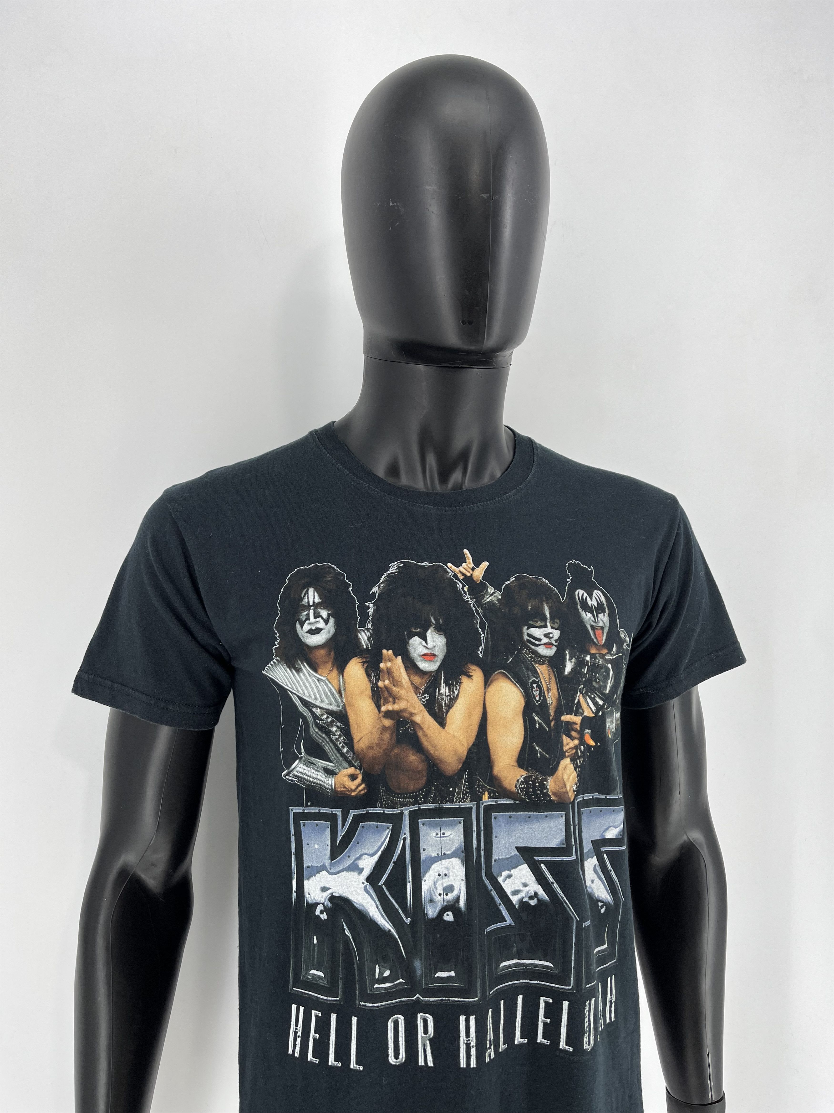 Band Tees × KISS × Vintage Vintage Y2K Kiss Skulls Dead Face Band Rock Streetwear Size US M / EU 48-50 / 2 - 3 Thumbnail