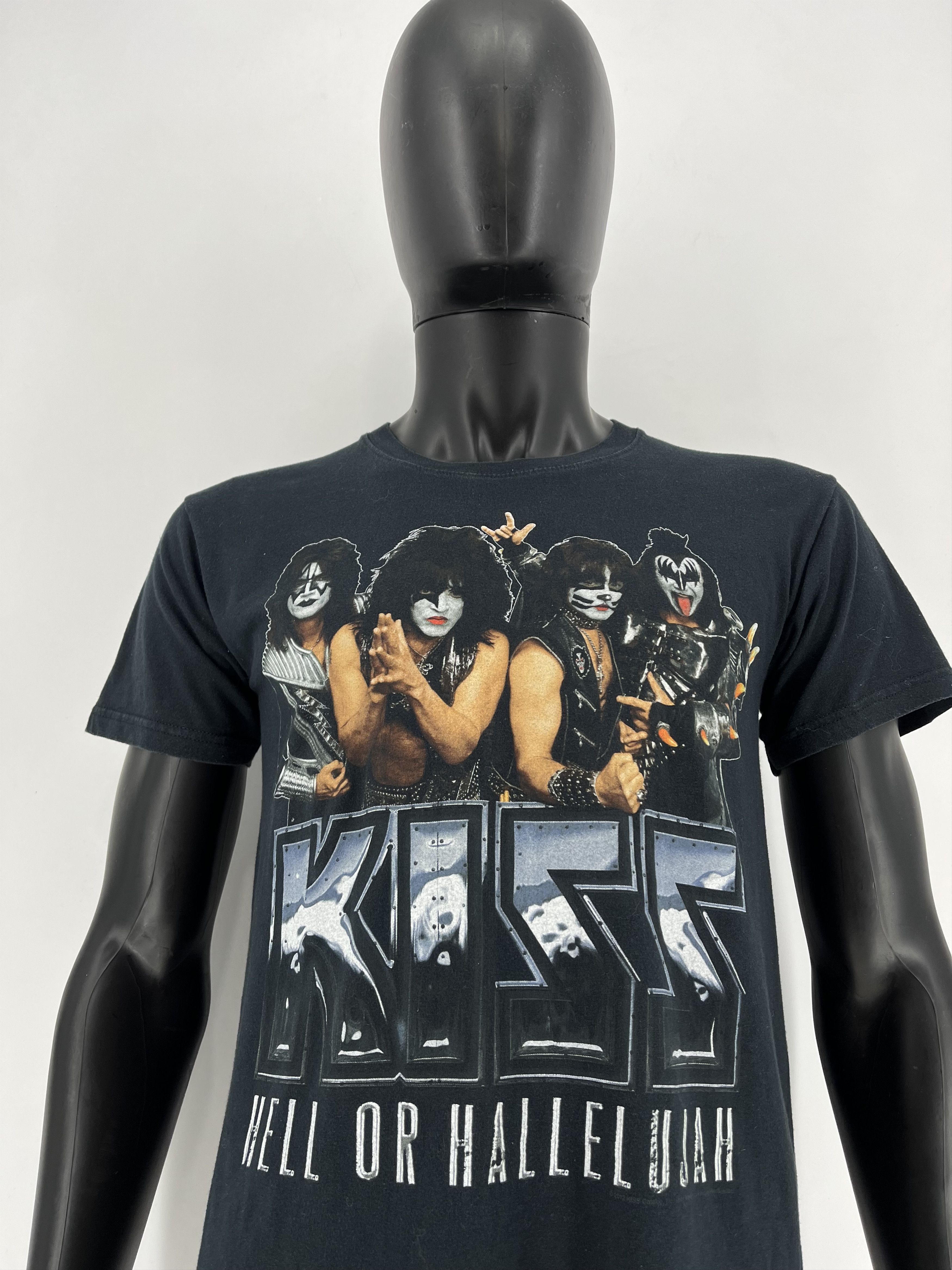 Band Tees × KISS × Vintage Vintage Y2K Kiss Skulls Dead Face Band Rock Streetwear Size US M / EU 48-50 / 2 - 5 Thumbnail
