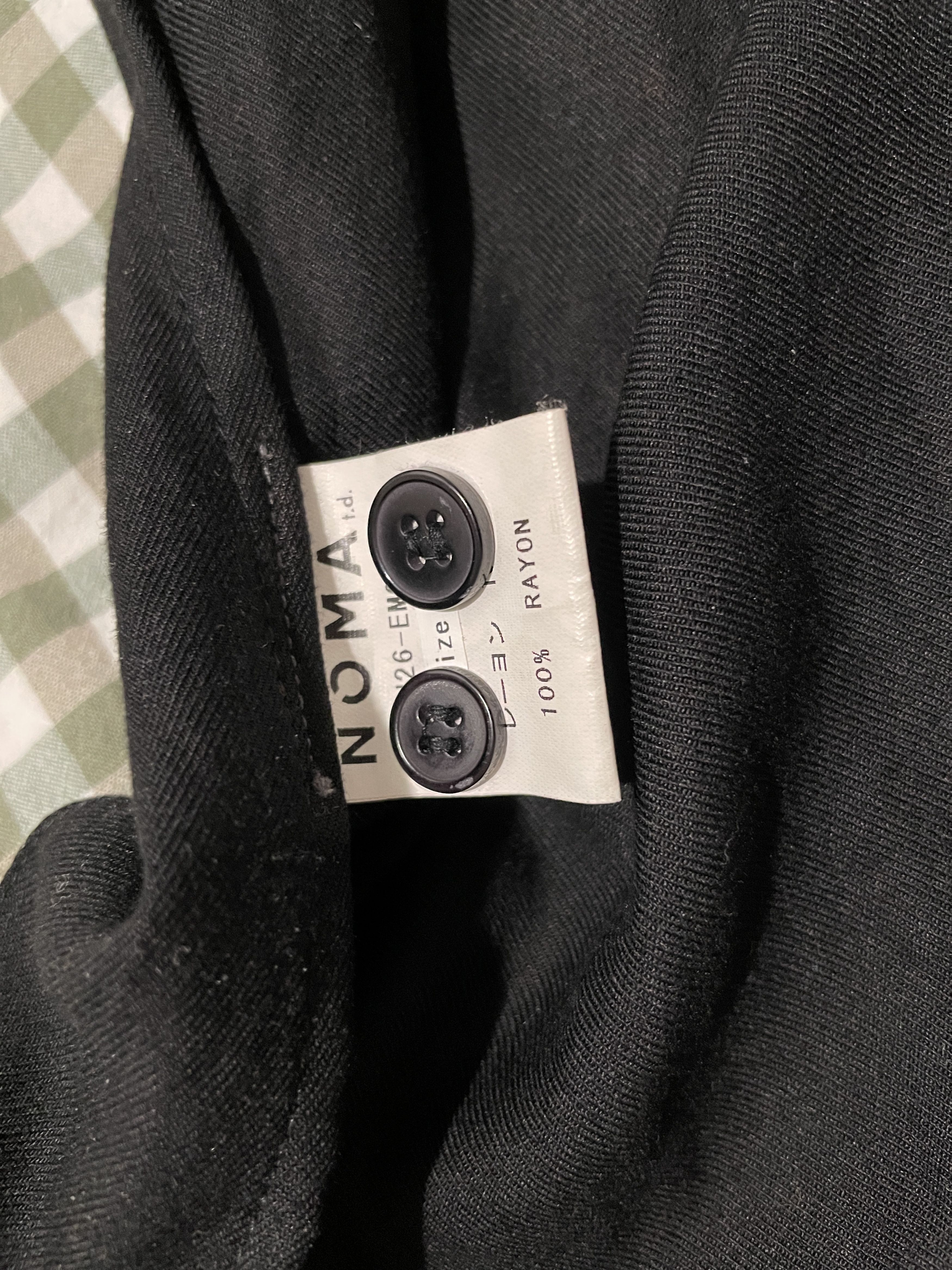 NOMA t.d NOMA t.d 19SS Hello Hand Embroidery Shirt Size US L / EU 52-54 / 3 - 6 Thumbnail