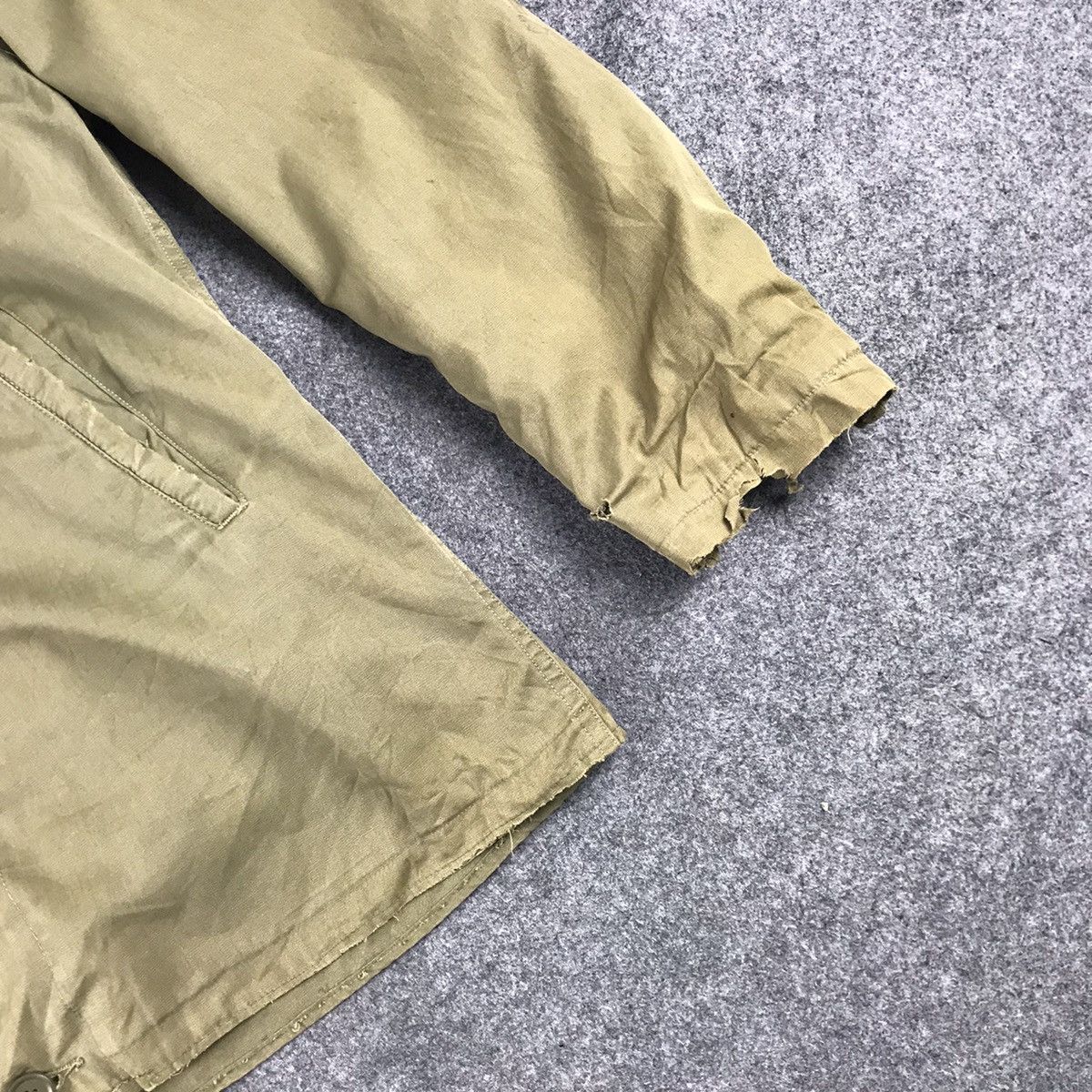 Vintage True Vtg Distressed US Navy Deck Jack N-4 1940s-1950s(WW2) Size US L / EU 52-54 / 3 - 7 Thumbnail