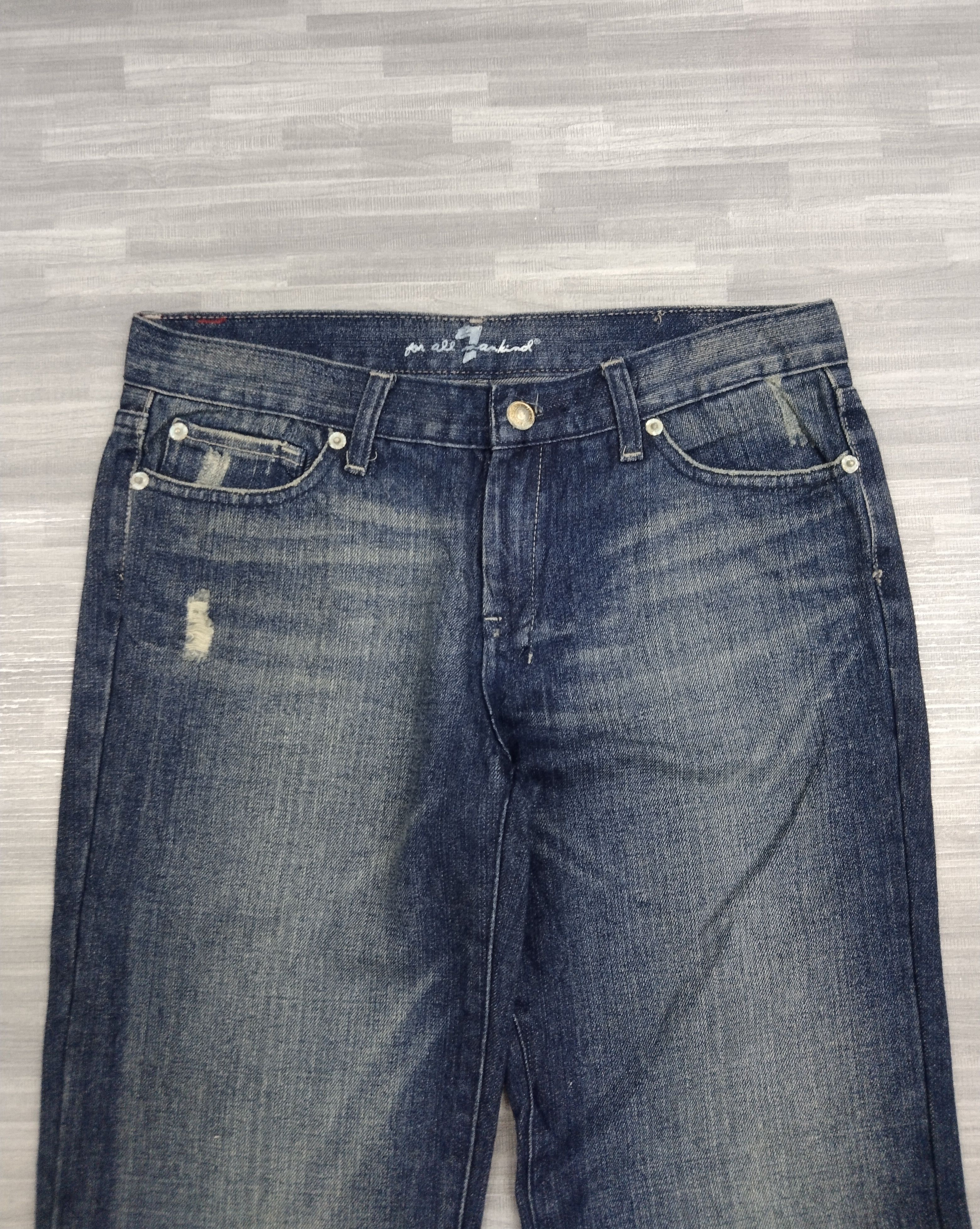 7 For All Mankind FLARE SICK 7 ALL FOR MANKIND DENIM PANTS Size US 29 - 4 Thumbnail