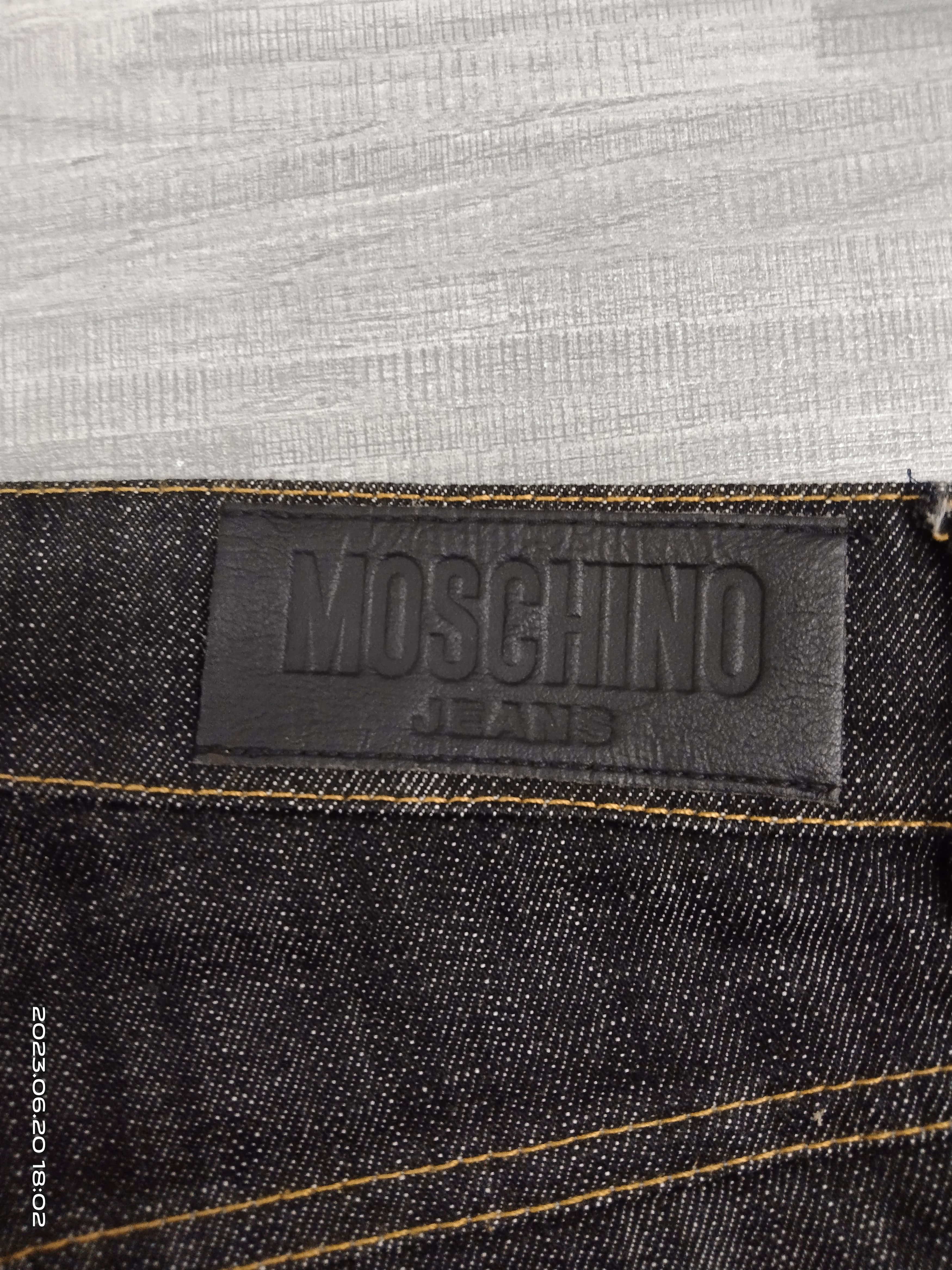 Moschino FLARE MOSCHINO STUDDED DENIM PANTS Size 27" / US 4 / IT 40 - 11 Thumbnail