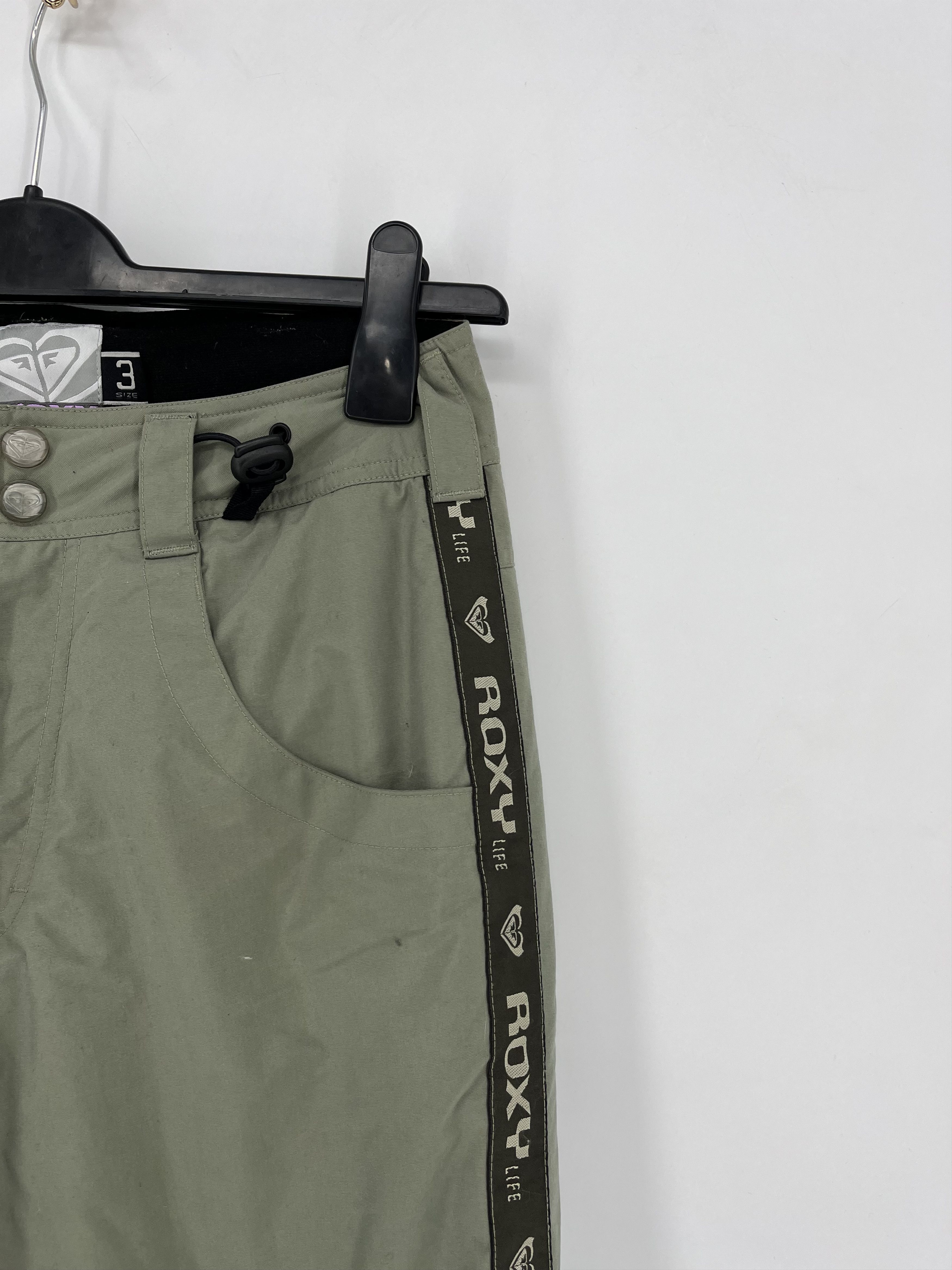 Quiksilver Vintage ROXY x QUIKSILVER Monogram Ski Pants Size US 30 / EU 46 - 5 Thumbnail