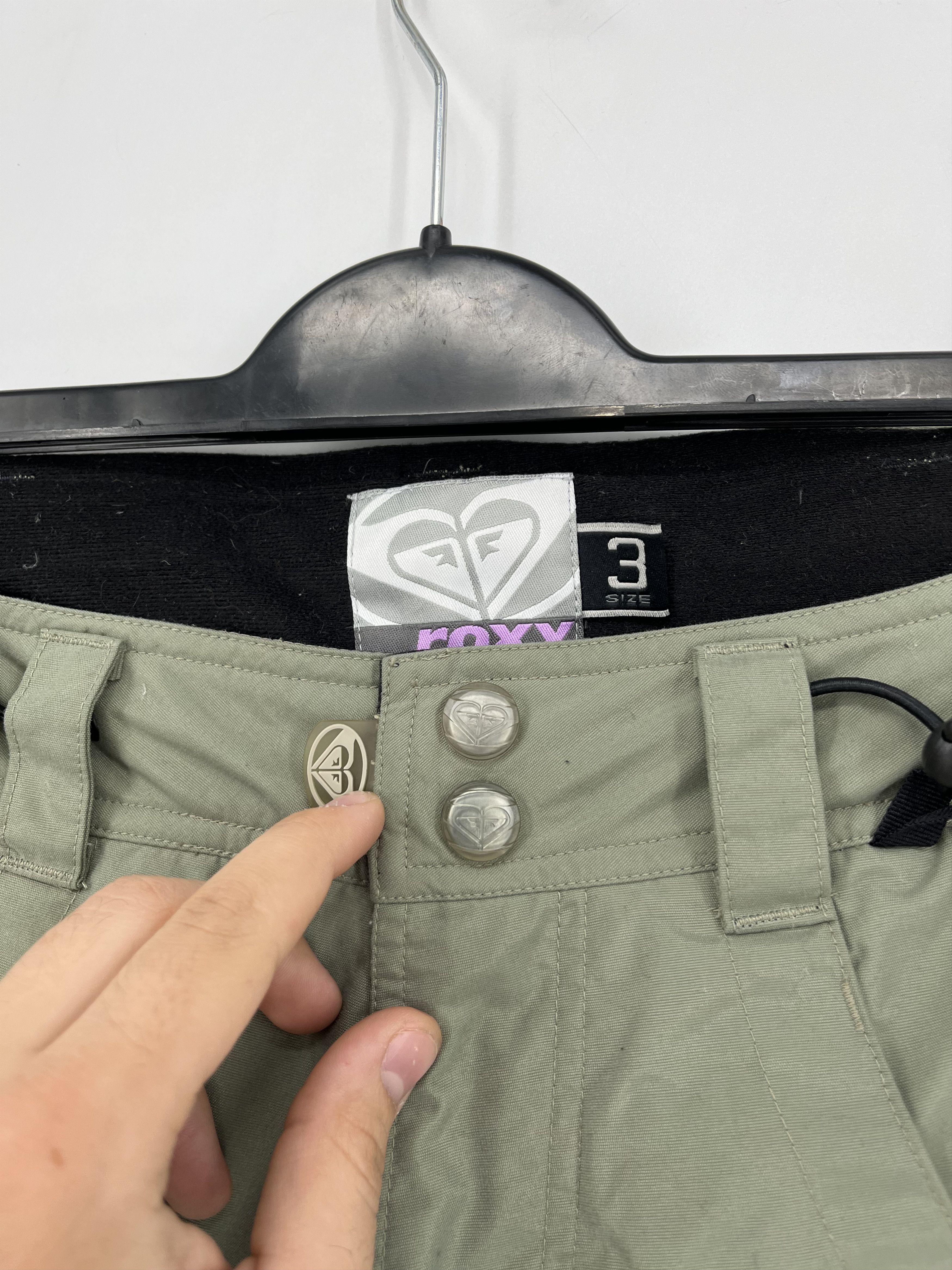 Quiksilver Vintage ROXY x QUIKSILVER Monogram Ski Pants Size US 30 / EU 46 - 8 Thumbnail