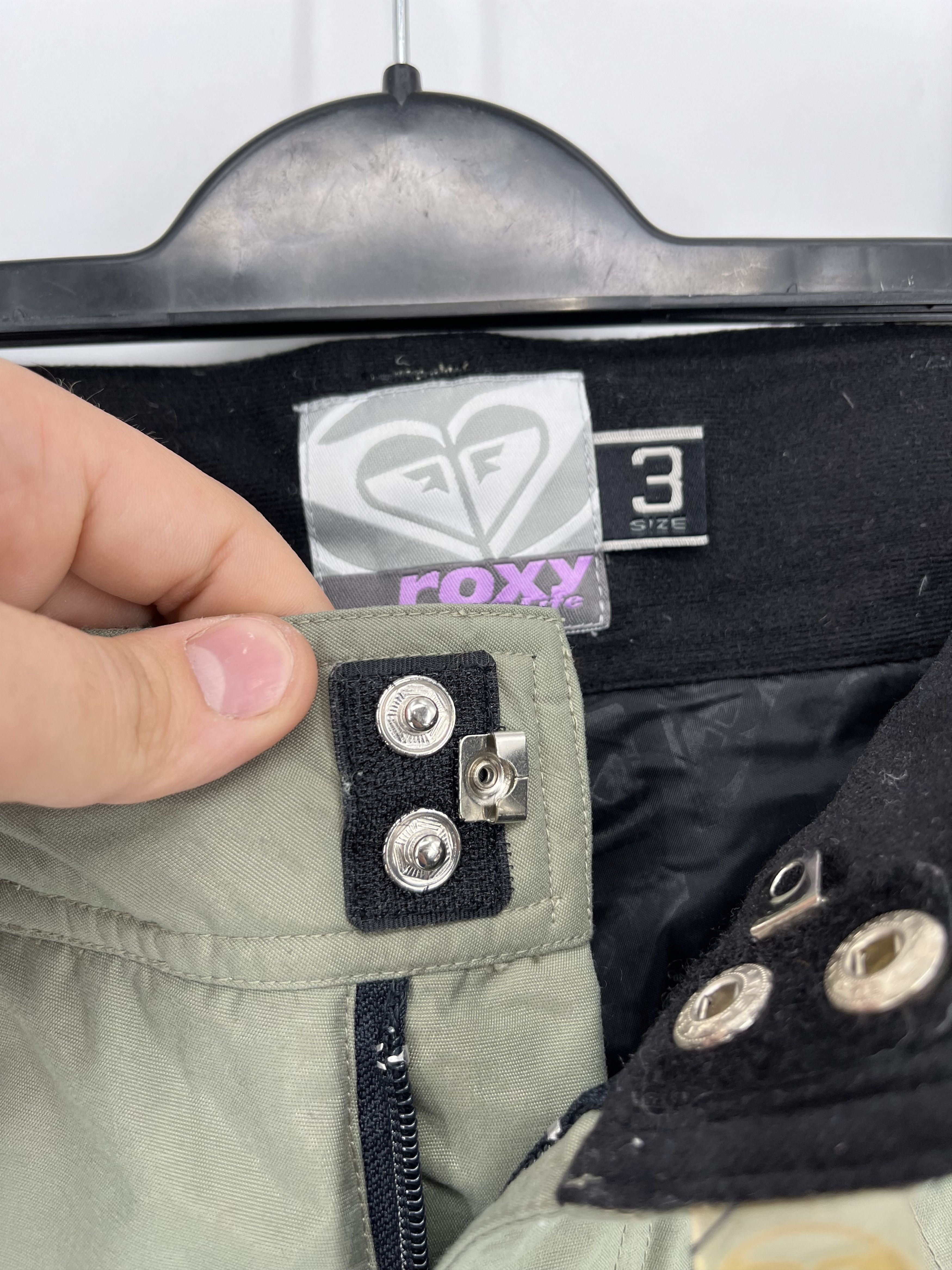 Quiksilver Vintage ROXY x QUIKSILVER Monogram Ski Pants Size US 30 / EU 46 - 18 Thumbnail