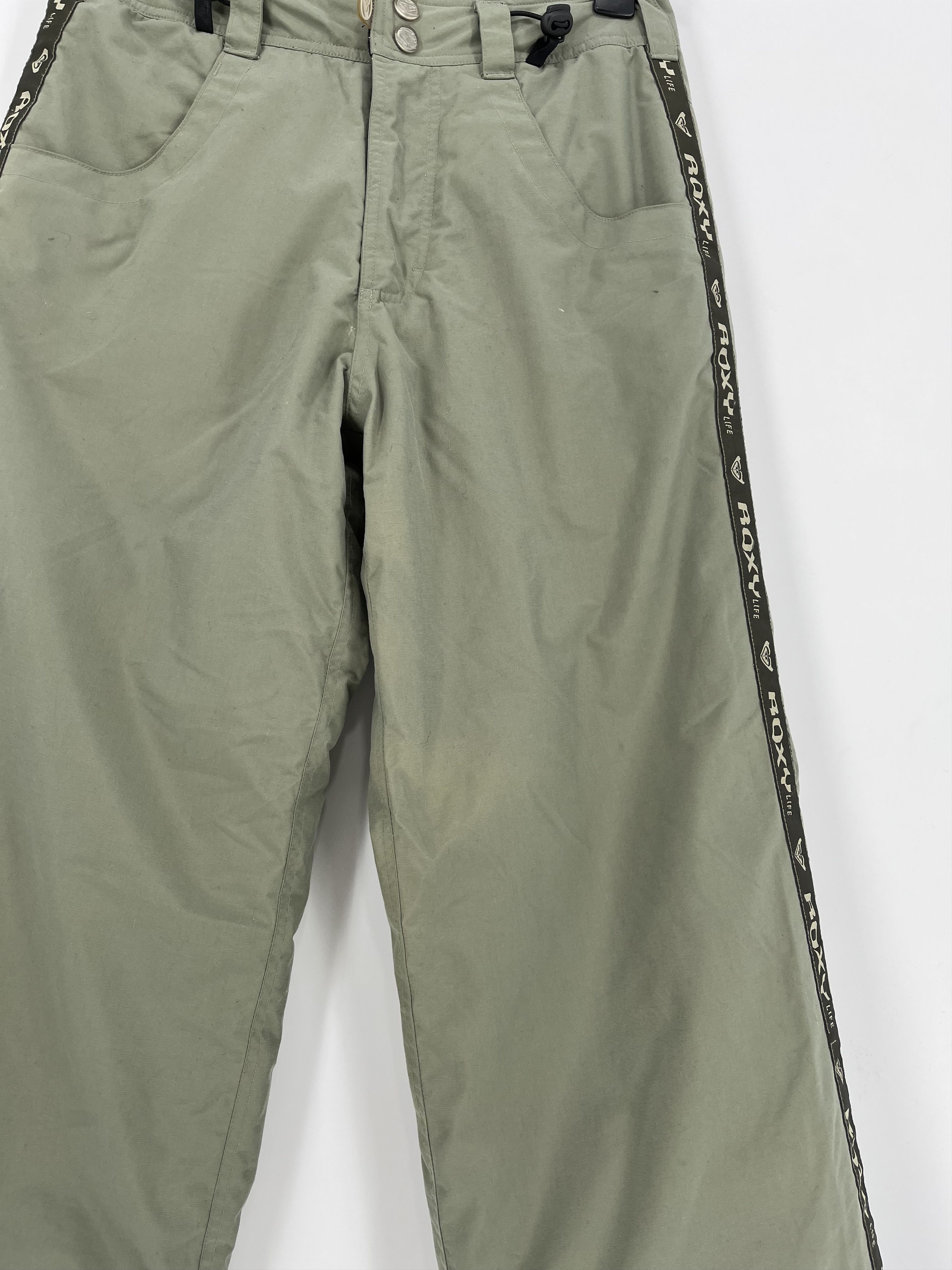 Quiksilver Vintage ROXY x QUIKSILVER Monogram Ski Pants Size US 30 / EU 46 - 2 Thumbnail