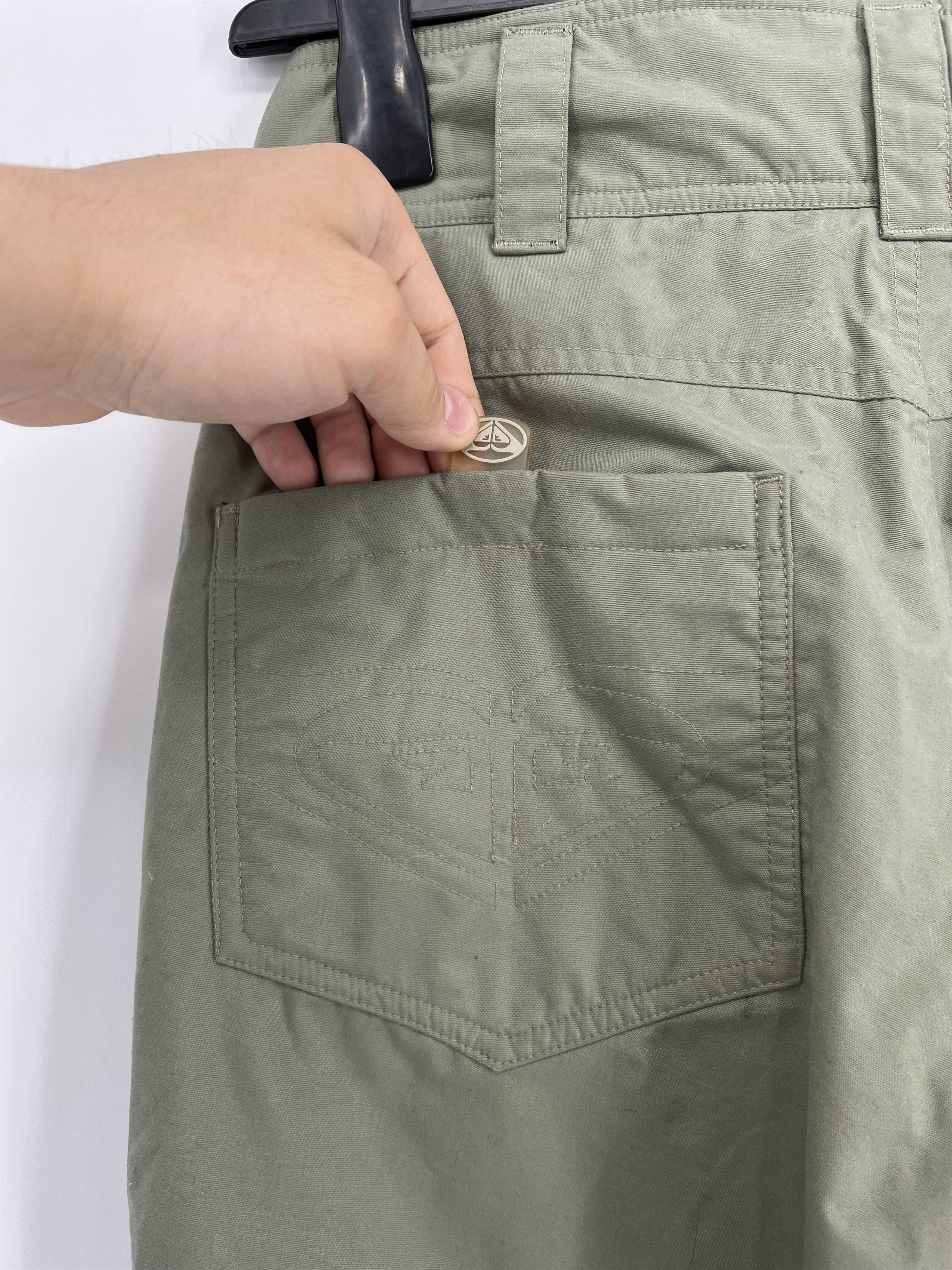 Quiksilver Vintage ROXY x QUIKSILVER Monogram Ski Pants Size US 30 / EU 46 - 14 Thumbnail