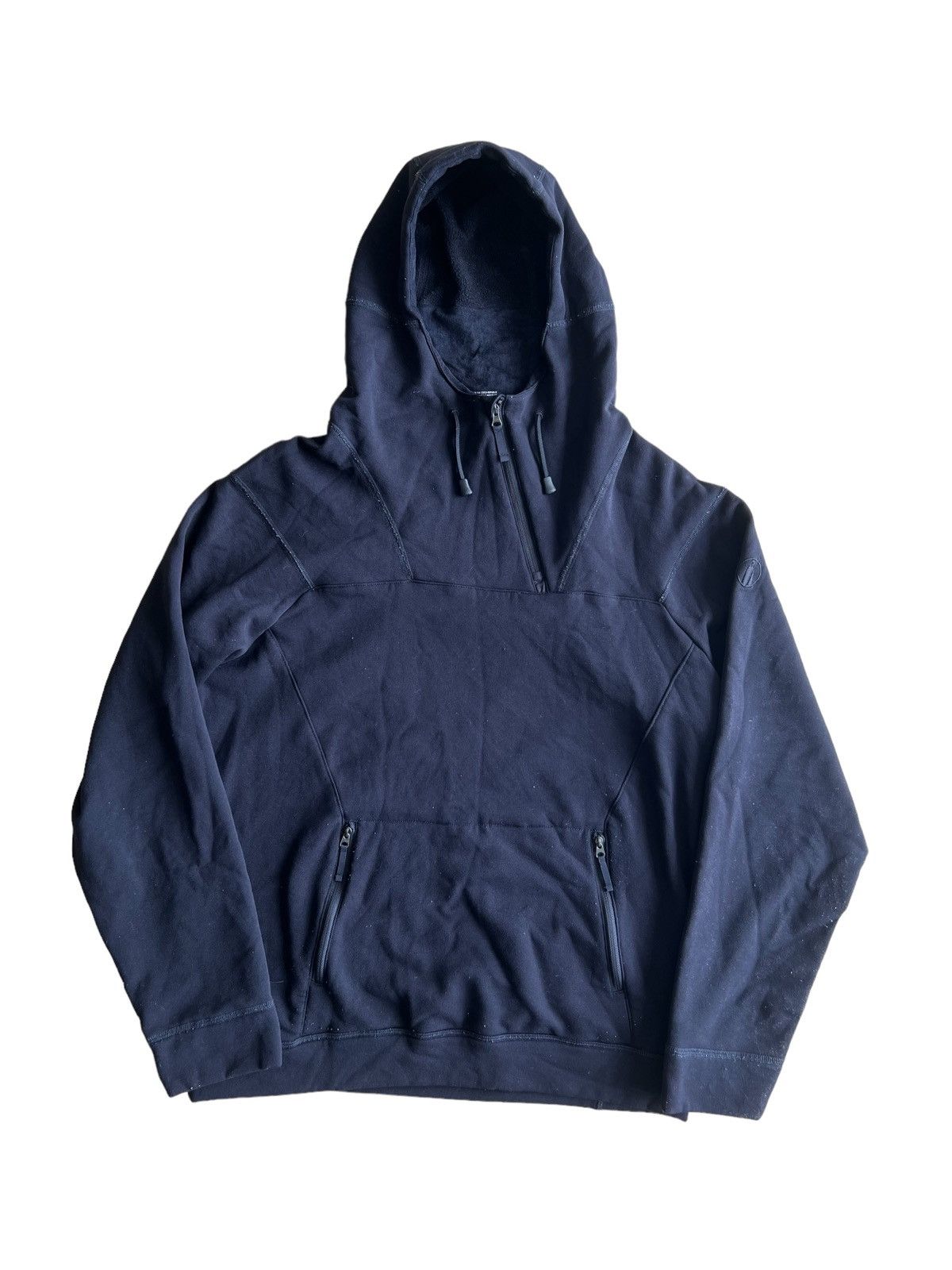 image of Tilak Polartech Post Apocalypse Ninja Goth Hoodie in Black, Men's (Size Medium)