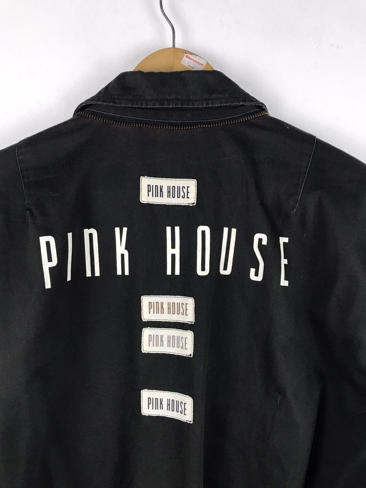 Japanese Brand × Pink House × Vintage Pink House Patch bomber super sunfaded jacket Size US L / EU 52-54 / 3 - 3 Thumbnail