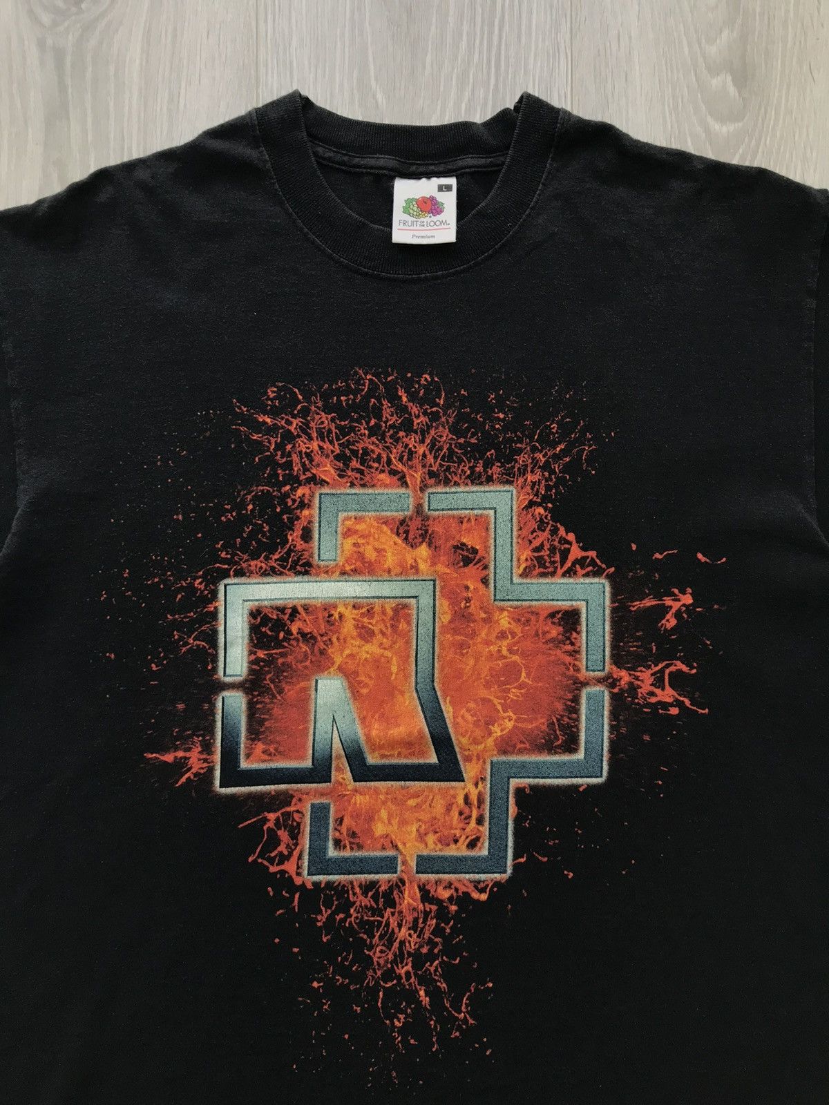 Band Tees × Vintage Vintage Rammstein 2000’s “Hier Kommt Die Sonne” Tee Size US L / EU 52-54 / 3 - 2 Thumbnail