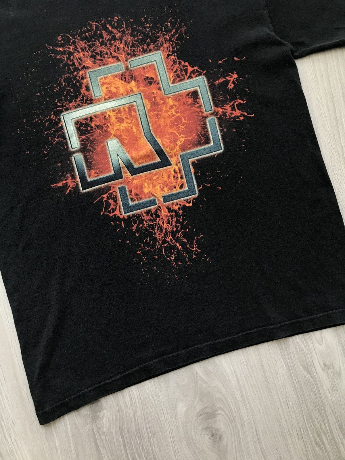 Band Tees × Vintage Vintage Rammstein 2000’s “Hier Kommt Die Sonne” Tee Size US L / EU 52-54 / 3 - 5 Thumbnail