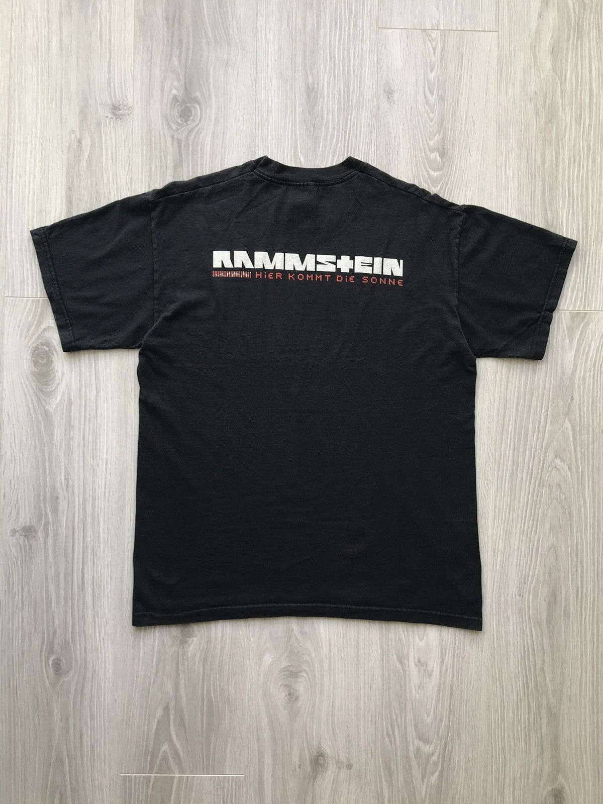 Band Tees × Vintage Vintage Rammstein 2000’s “Hier Kommt Die Sonne” Tee Size US L / EU 52-54 / 3 - 6 Thumbnail