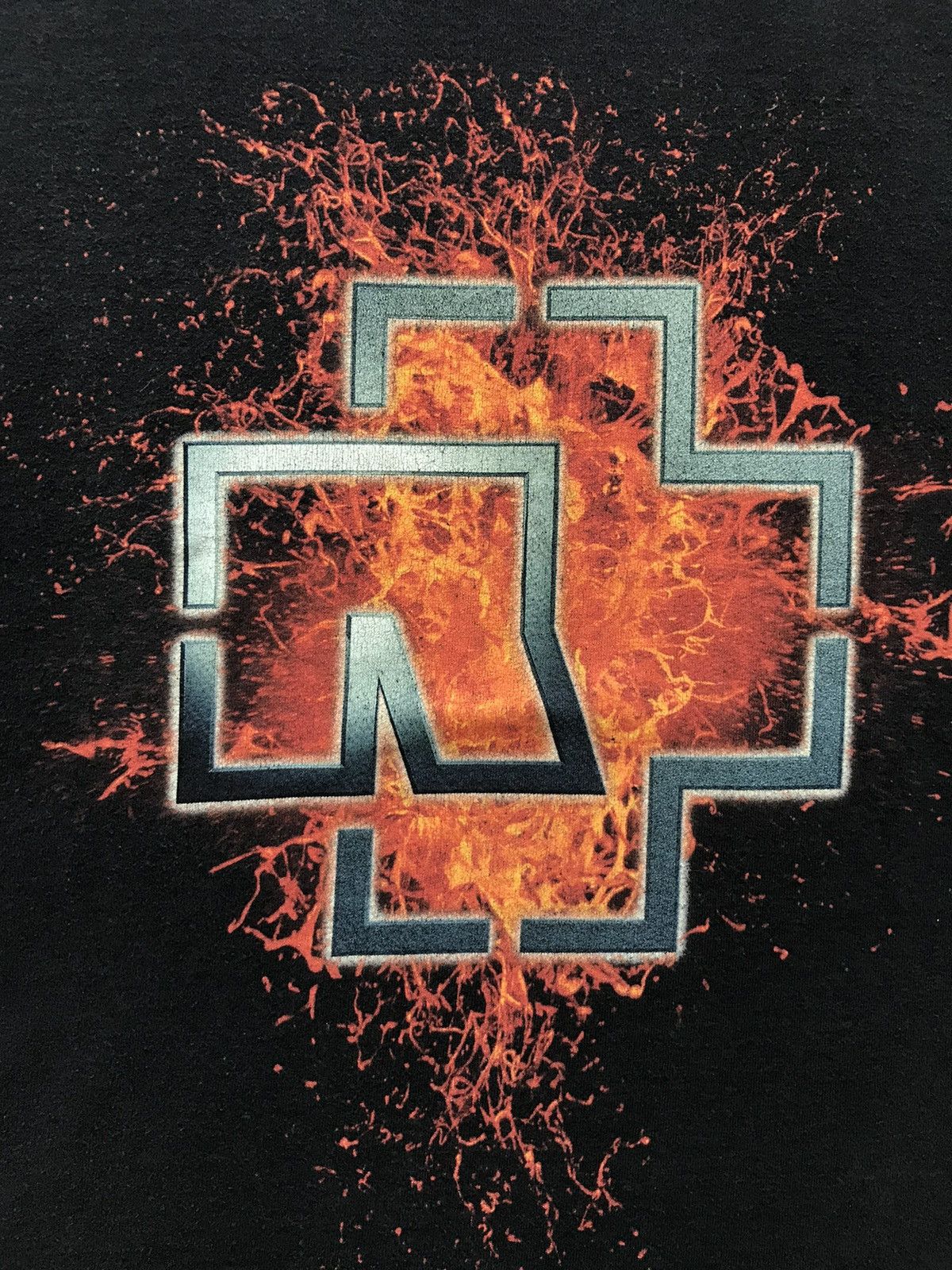 Band Tees × Vintage Vintage Rammstein 2000’s “Hier Kommt Die Sonne” Tee Size US L / EU 52-54 / 3 - 4 Thumbnail