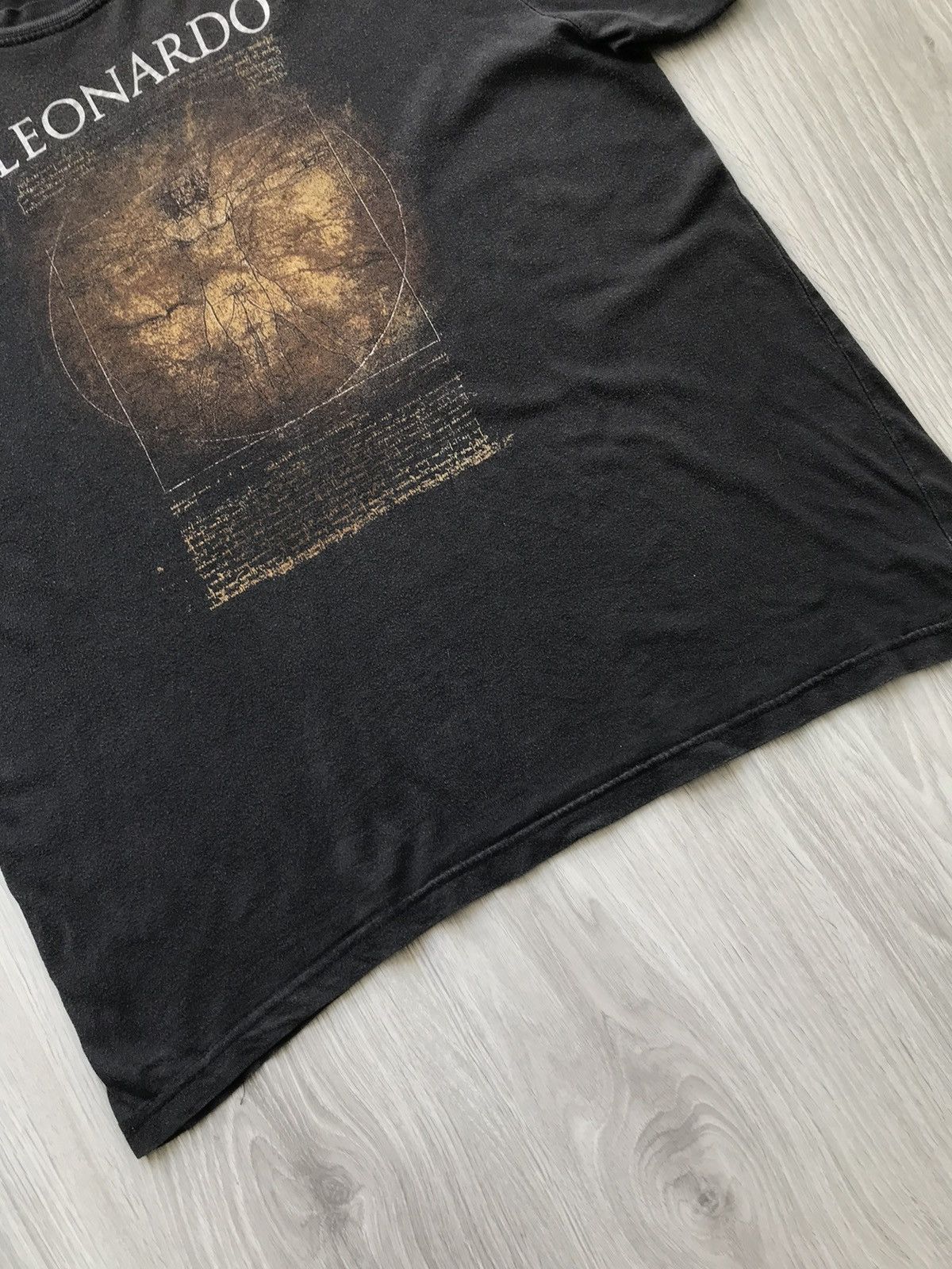 Vintage Vintage Leonardo Da Vinci Art Italian Graffiti T-Shirt Size US L / EU 52-54 / 3 - 7 Thumbnail