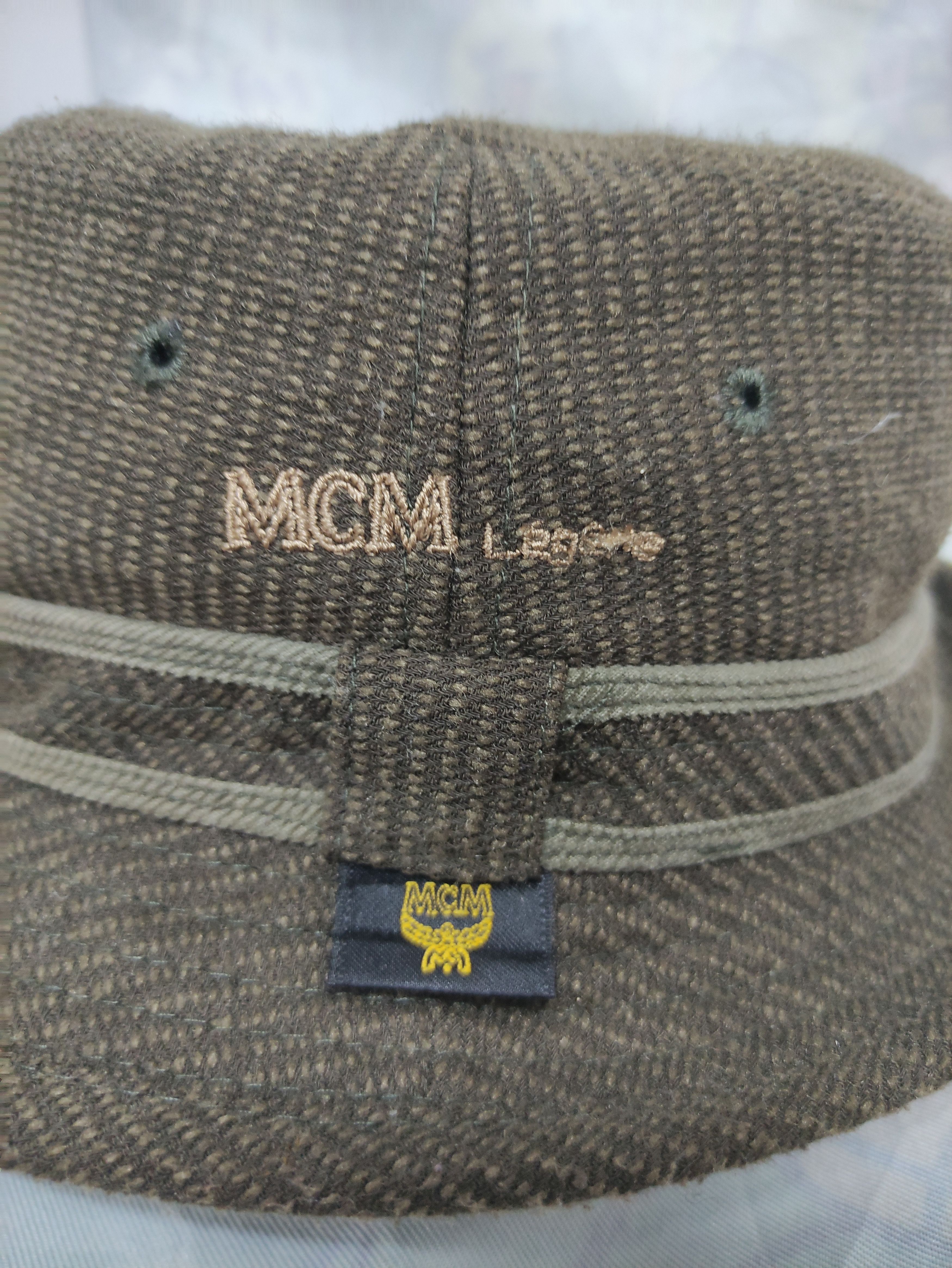 MCM × Vintage MCM LÉGÈRE BUCKET HAT Size ONE SIZE - 5 Thumbnail