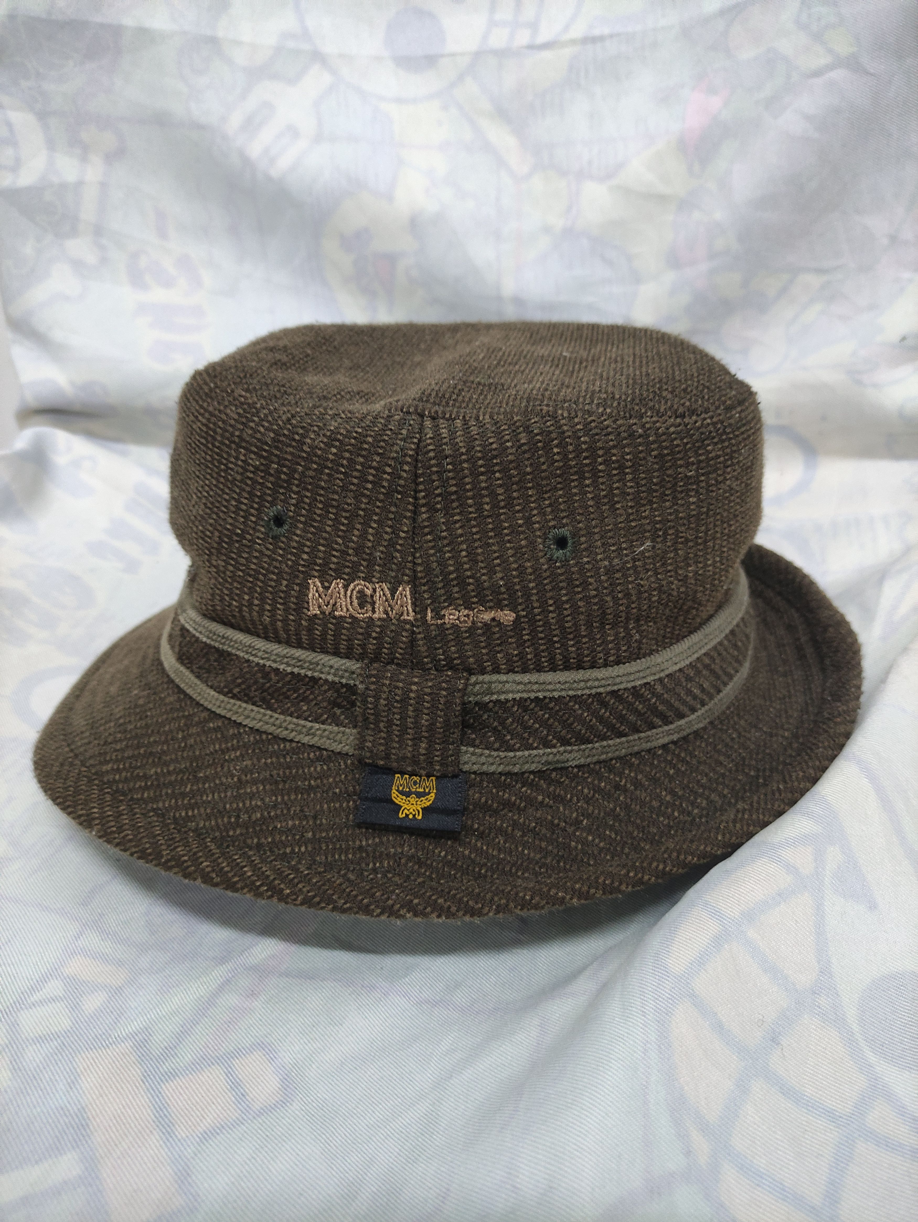 MCM × Vintage MCM LÉGÈRE BUCKET HAT Size ONE SIZE - 6 Thumbnail
