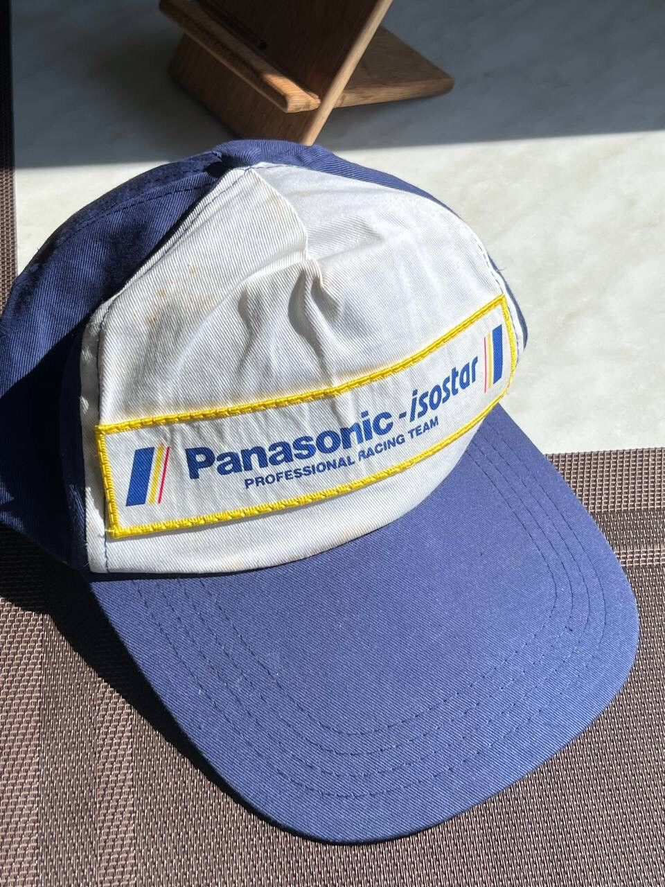 Vintage Vintage Panasonic Isostar Racing Team Cap Size ONE SIZE - 9 Thumbnail