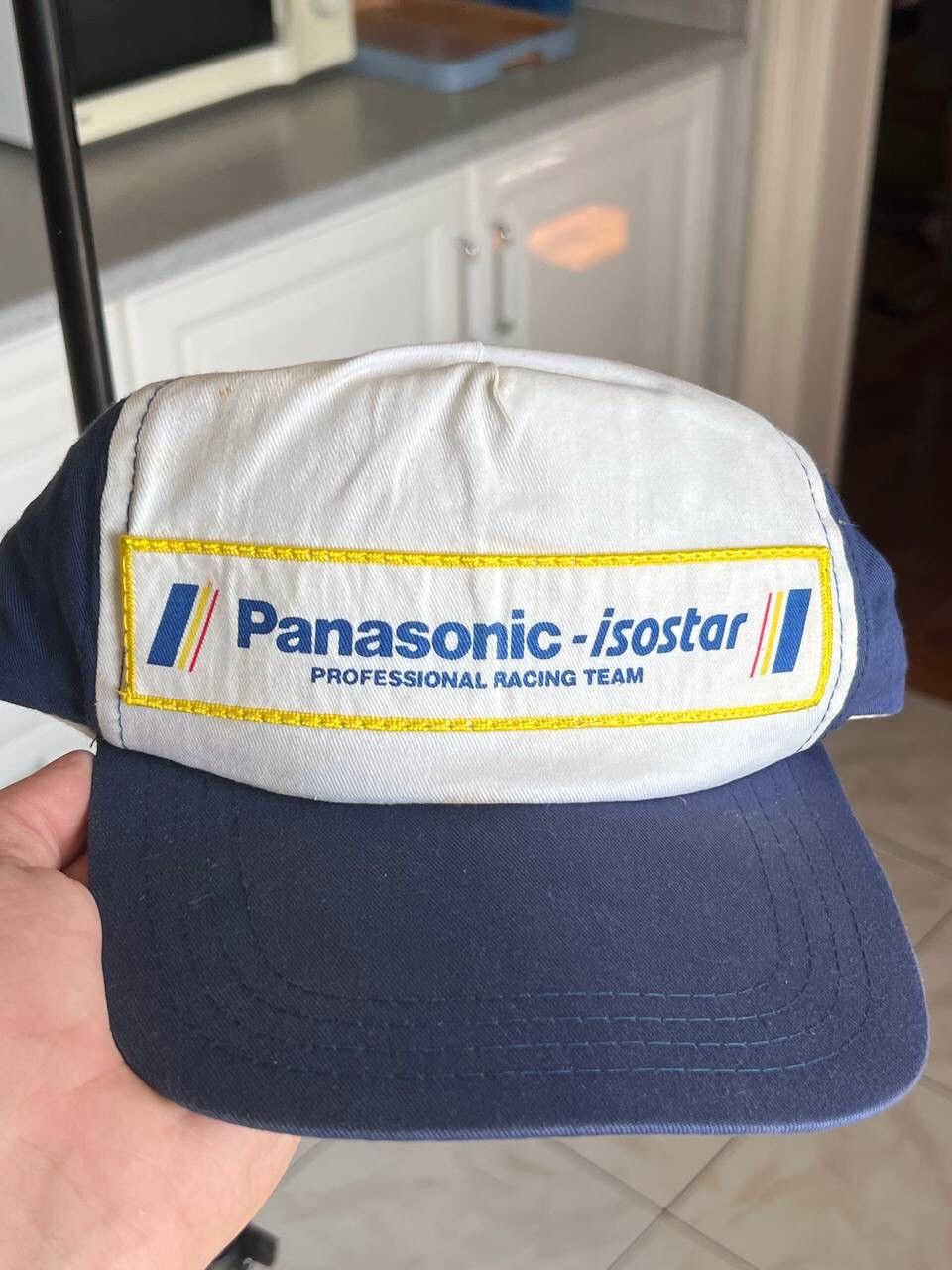 Vintage Vintage Panasonic Isostar Racing Team Cap Size ONE SIZE - 1 Thumbnail