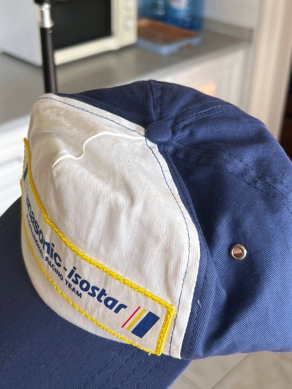 Vintage Vintage Panasonic Isostar Racing Team Cap Size ONE SIZE - 3 Thumbnail