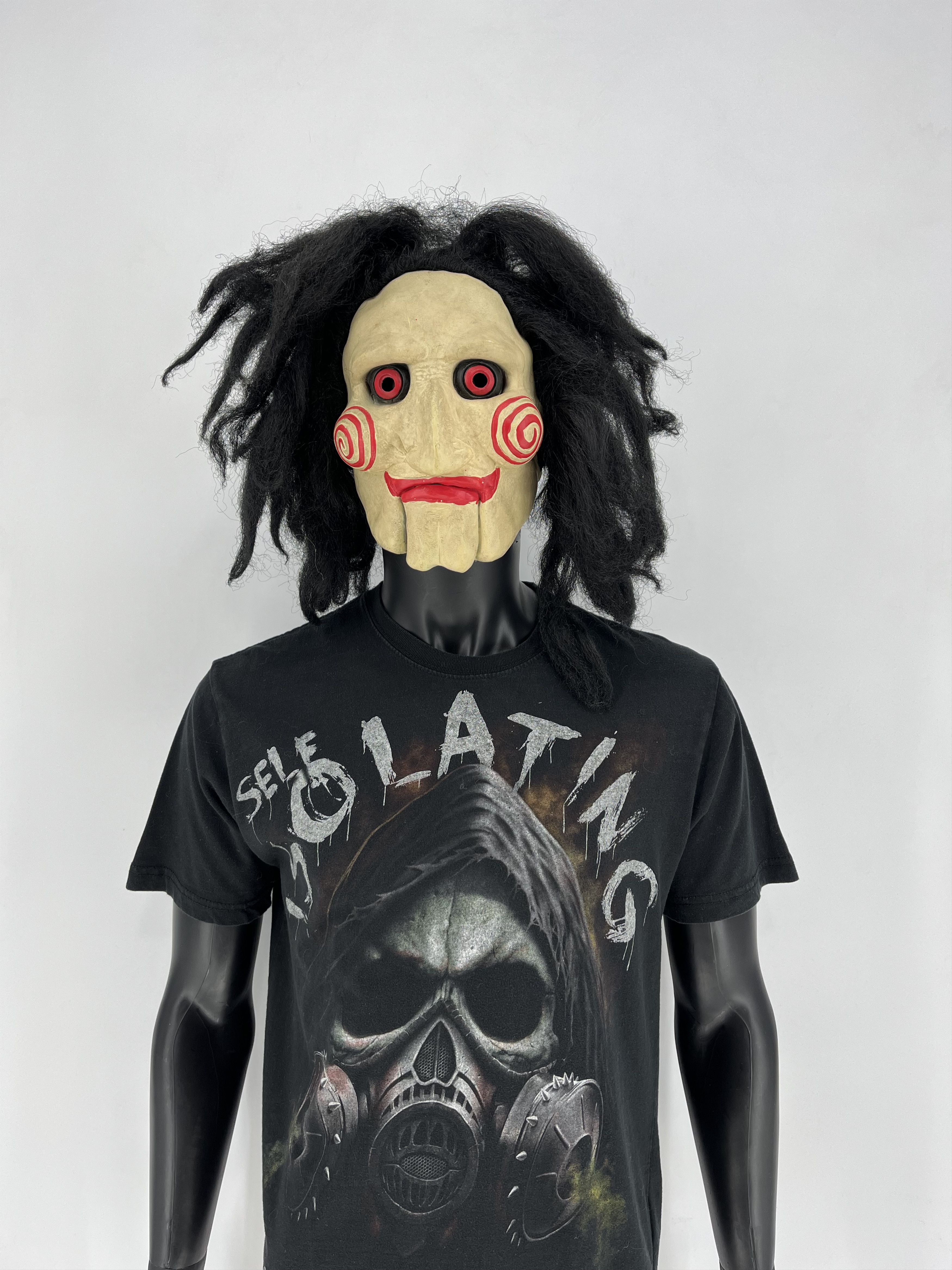 Band Tees × Vintage Vintage Y2K spiral skull like a boss lockdown 2020 Dead Face Size US M / EU 48-50 / 2 - 1 Thumbnail