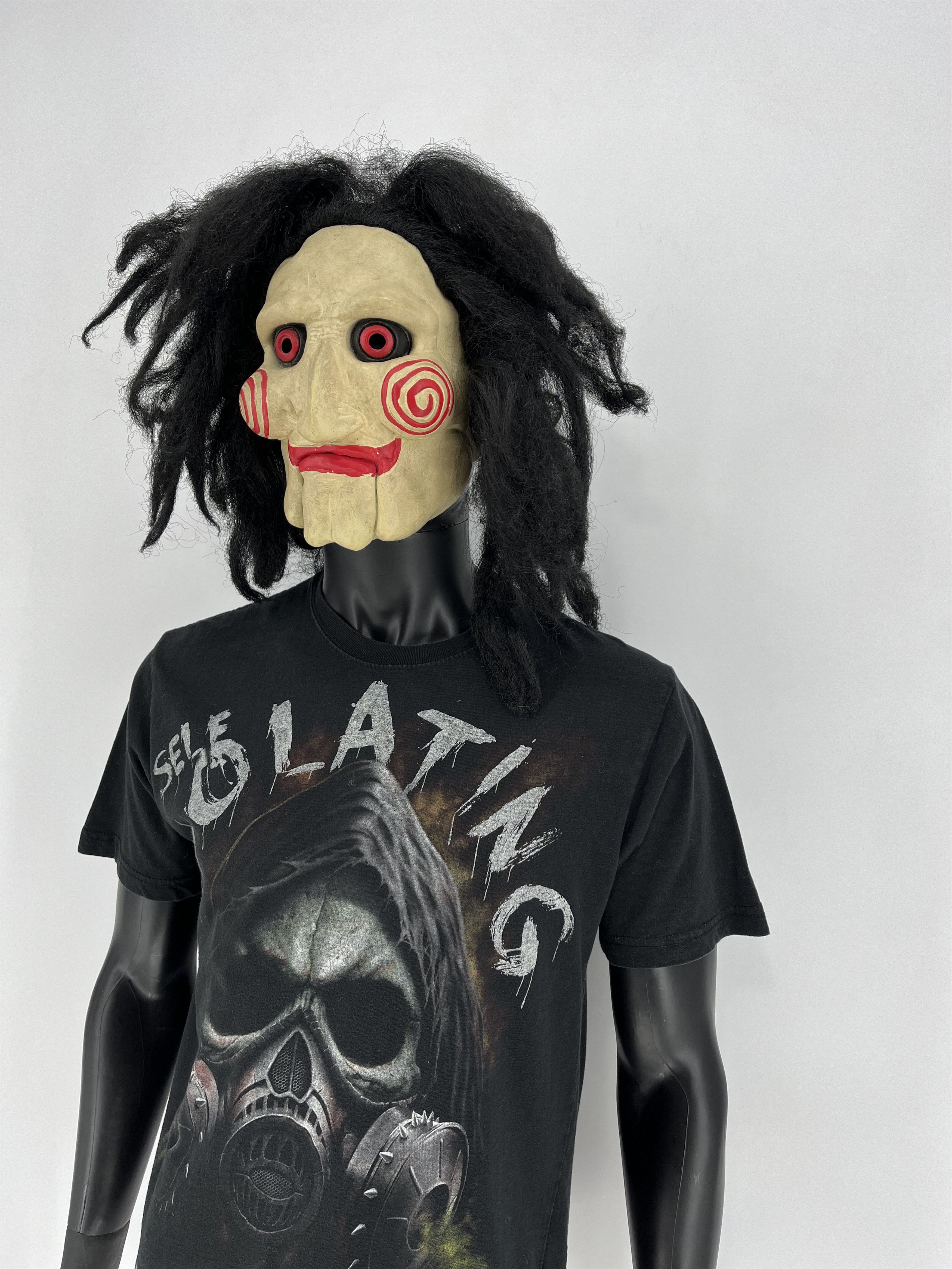 Band Tees × Vintage Vintage Y2K spiral skull like a boss lockdown 2020 Dead Face Size US M / EU 48-50 / 2 - 4 Thumbnail