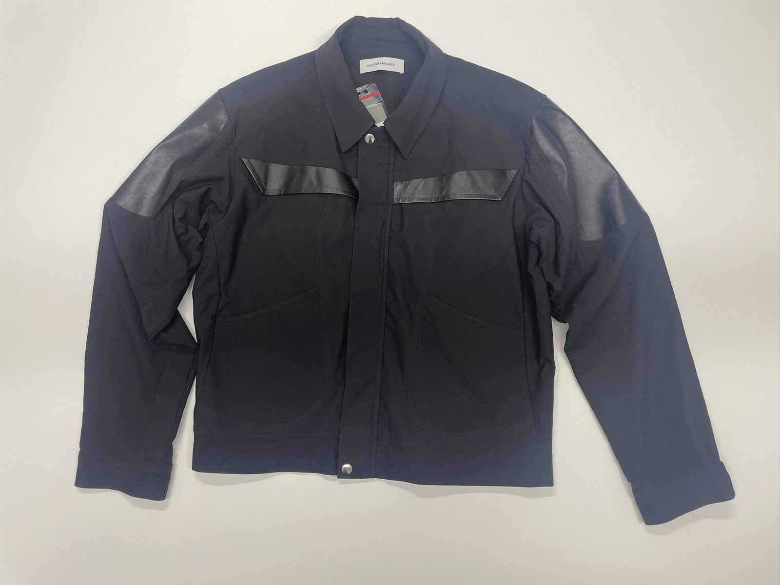 Kiko Kostadinov NWT Kiko Kostadinov Mcnamara Uniform Jacket Black 50 Large Size US M / EU 48-50 / 2 - 4 Thumbnail