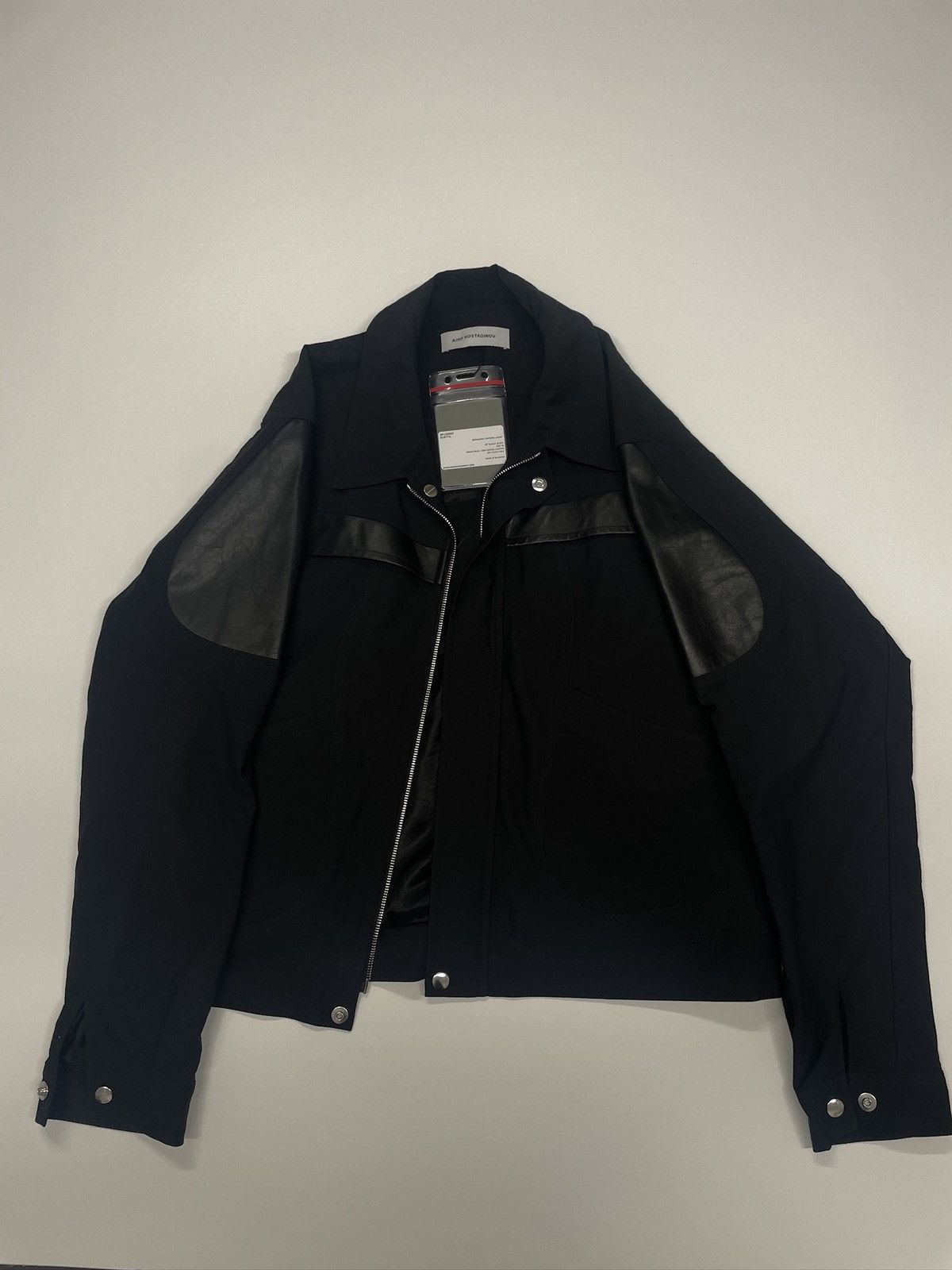 Kiko Kostadinov NWT Kiko Kostadinov Mcnamara Uniform Jacket Black 50 Large Size US M / EU 48-50 / 2 - 3 Thumbnail
