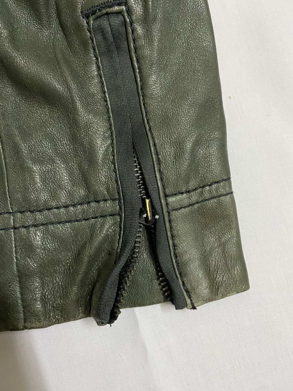 Diesel Diesel Hybrid Riders Leather Jacket Size US M / EU 48-50 / 2 - 9 Thumbnail