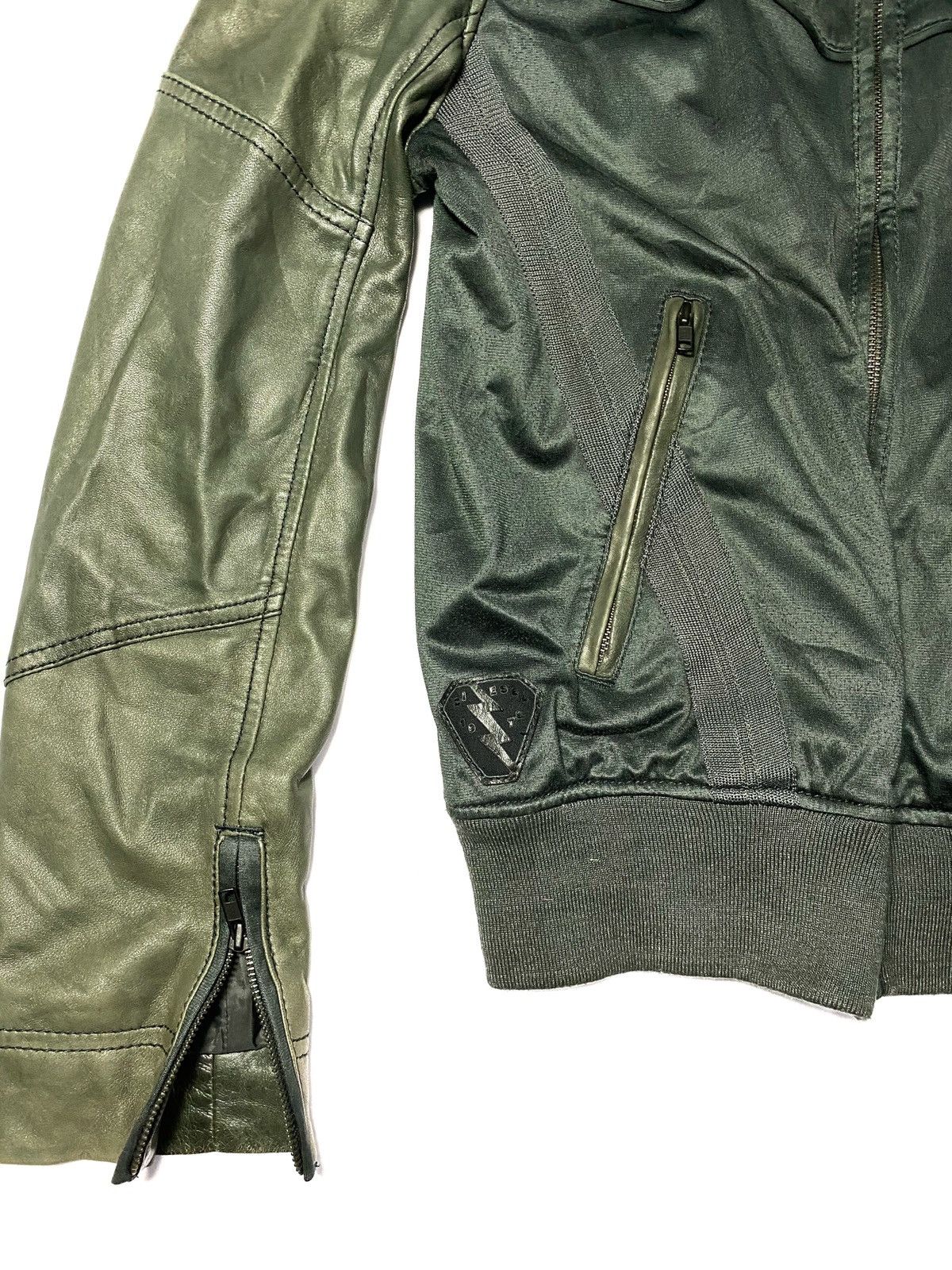 Diesel Diesel Hybrid Riders Leather Jacket Size US M / EU 48-50 / 2 - 5 Thumbnail
