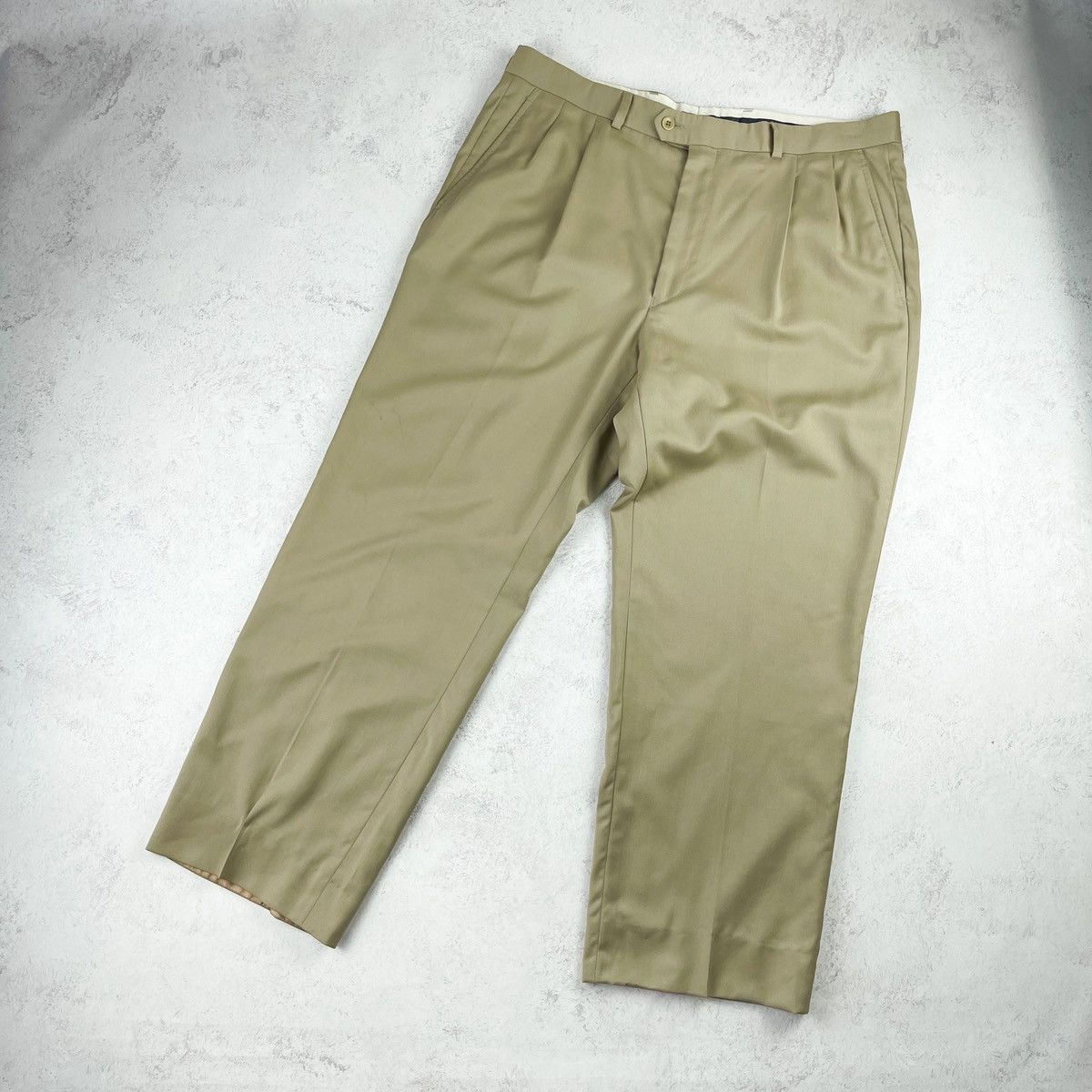 Christian Dior Monsieur × Designer × Dior Vintage Christian Dior Monsieur Cropped Pants Size US 32 / EU 48 - 1 Thumbnail