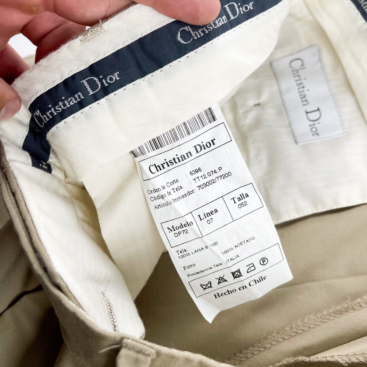 Christian Dior Monsieur × Designer × Dior Vintage Christian Dior Monsieur Cropped Pants Size US 32 / EU 48 - 8 Thumbnail