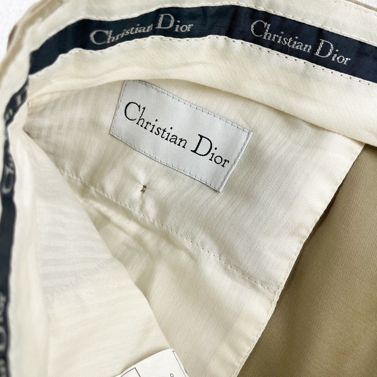 Christian Dior Monsieur × Designer × Dior Vintage Christian Dior Monsieur Cropped Pants Size US 32 / EU 48 - 7 Thumbnail