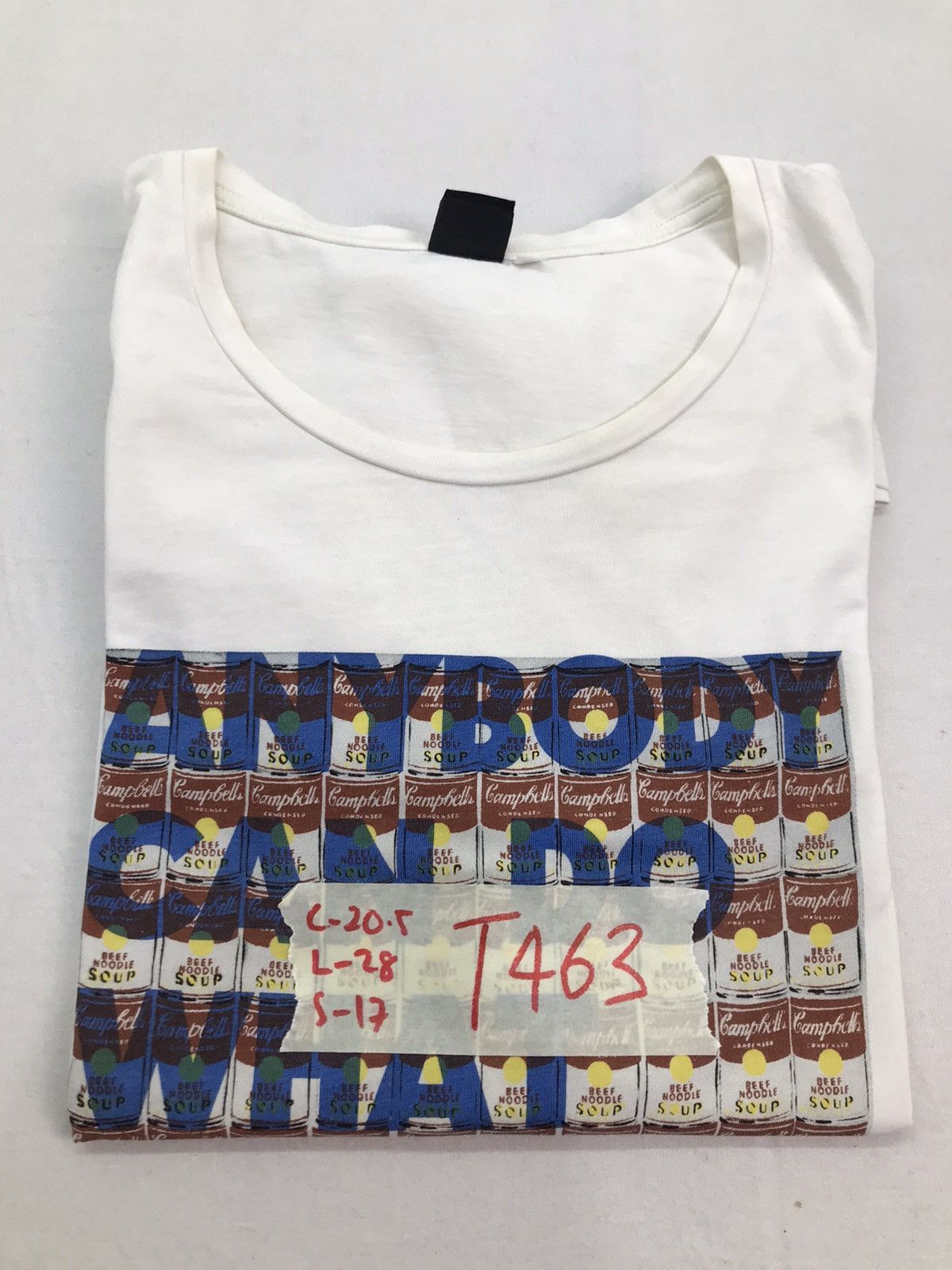 Andy Warhol × Uniqlo Andy Warhol X Uniqlo Campbells art tee Shirt Size US M / EU 48-50 / 2 - 14 Thumbnail