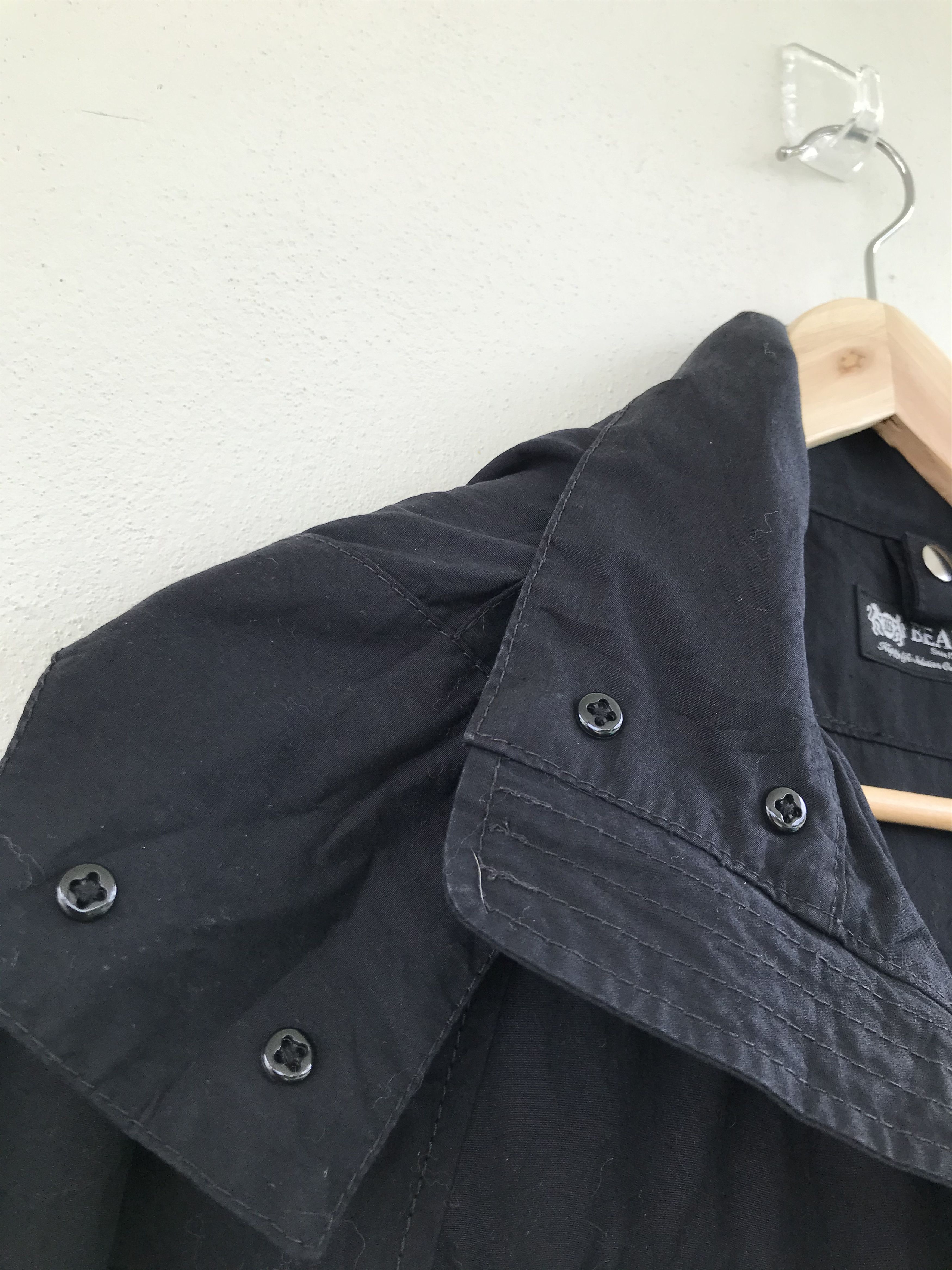 Beams Plus Beams black Parka tactical multipocket jacket Size US S / EU 44-46 / 1 - 11 Thumbnail