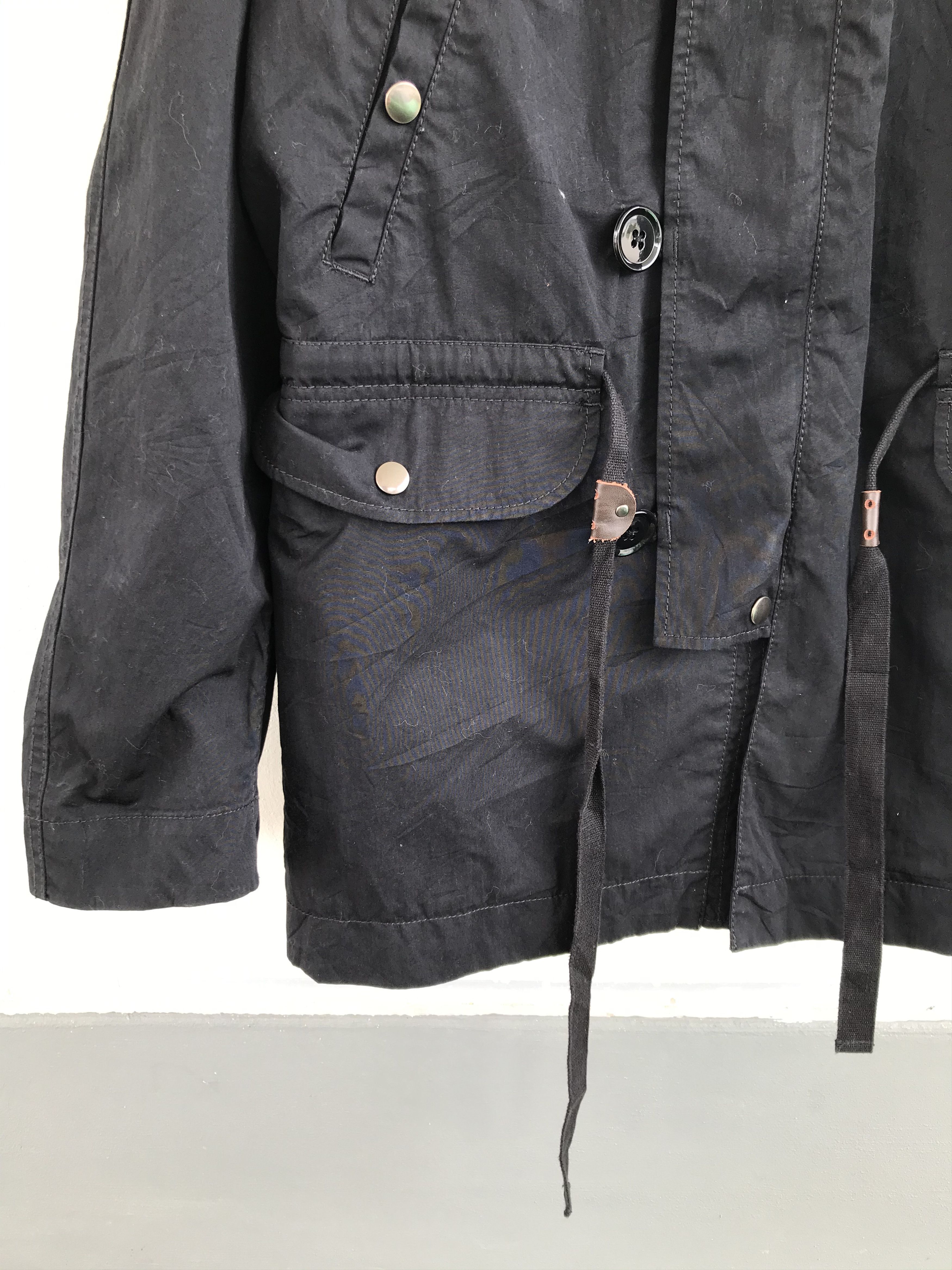 Beams Plus Beams black Parka tactical multipocket jacket Size US S / EU 44-46 / 1 - 7 Thumbnail