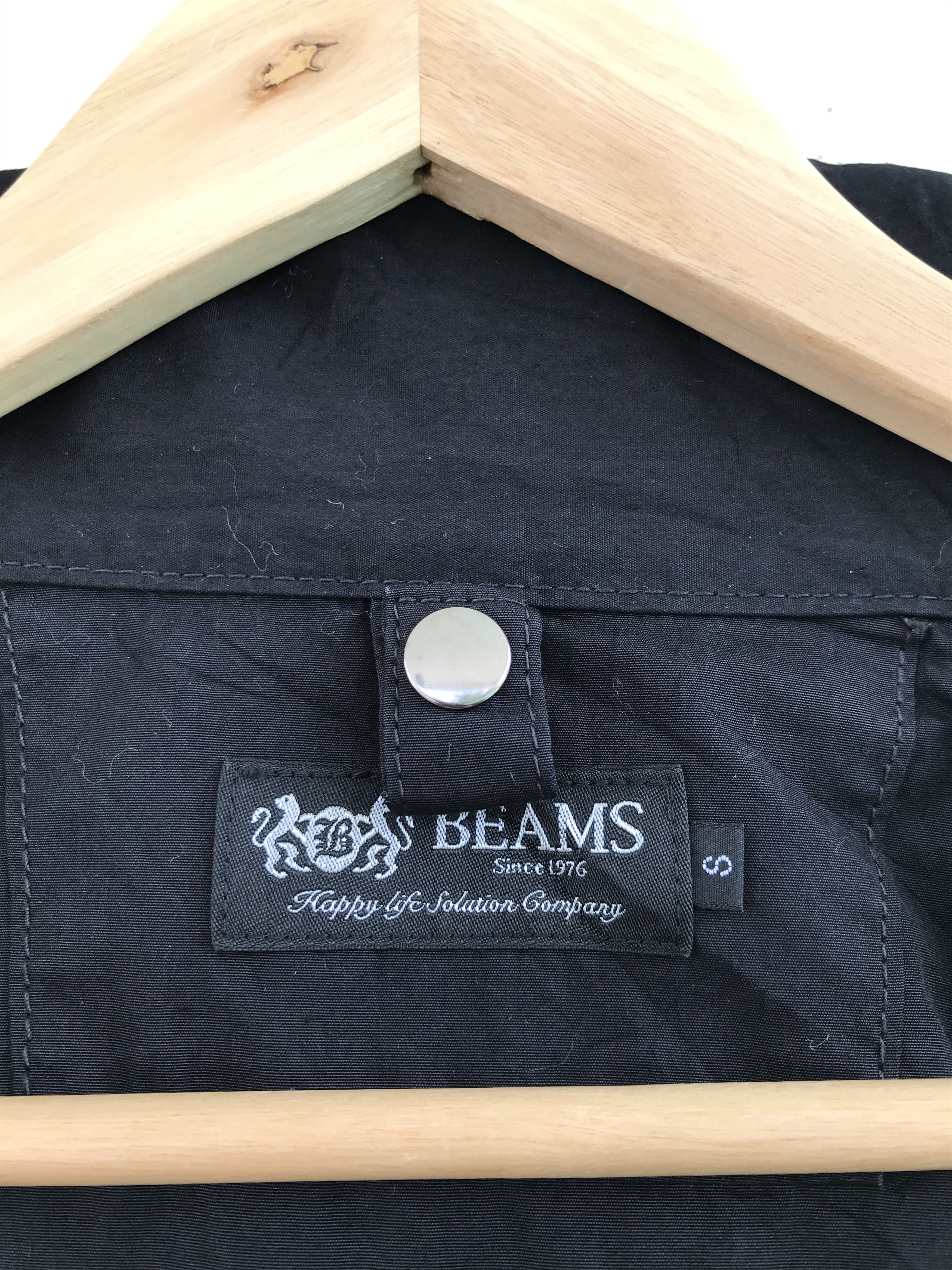 Beams Plus Beams black Parka tactical multipocket jacket Size US S / EU 44-46 / 1 - 9 Thumbnail