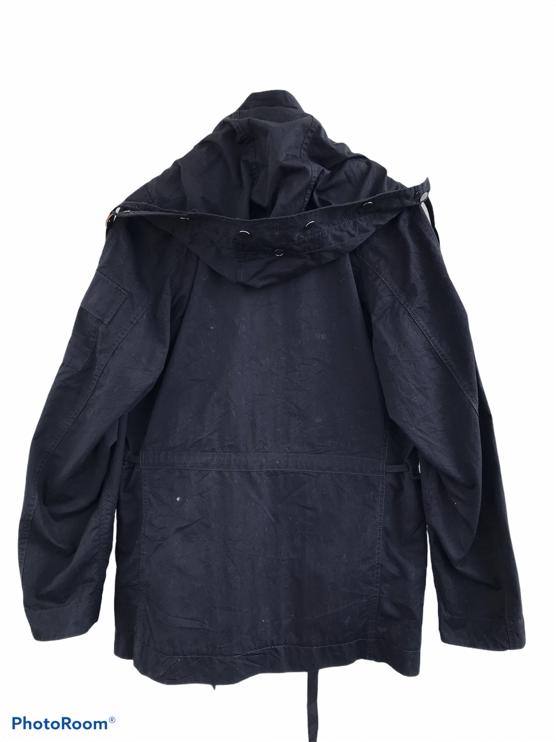 Beams Plus Beams black Parka tactical multipocket jacket Size US S / EU 44-46 / 1 - 2 Thumbnail