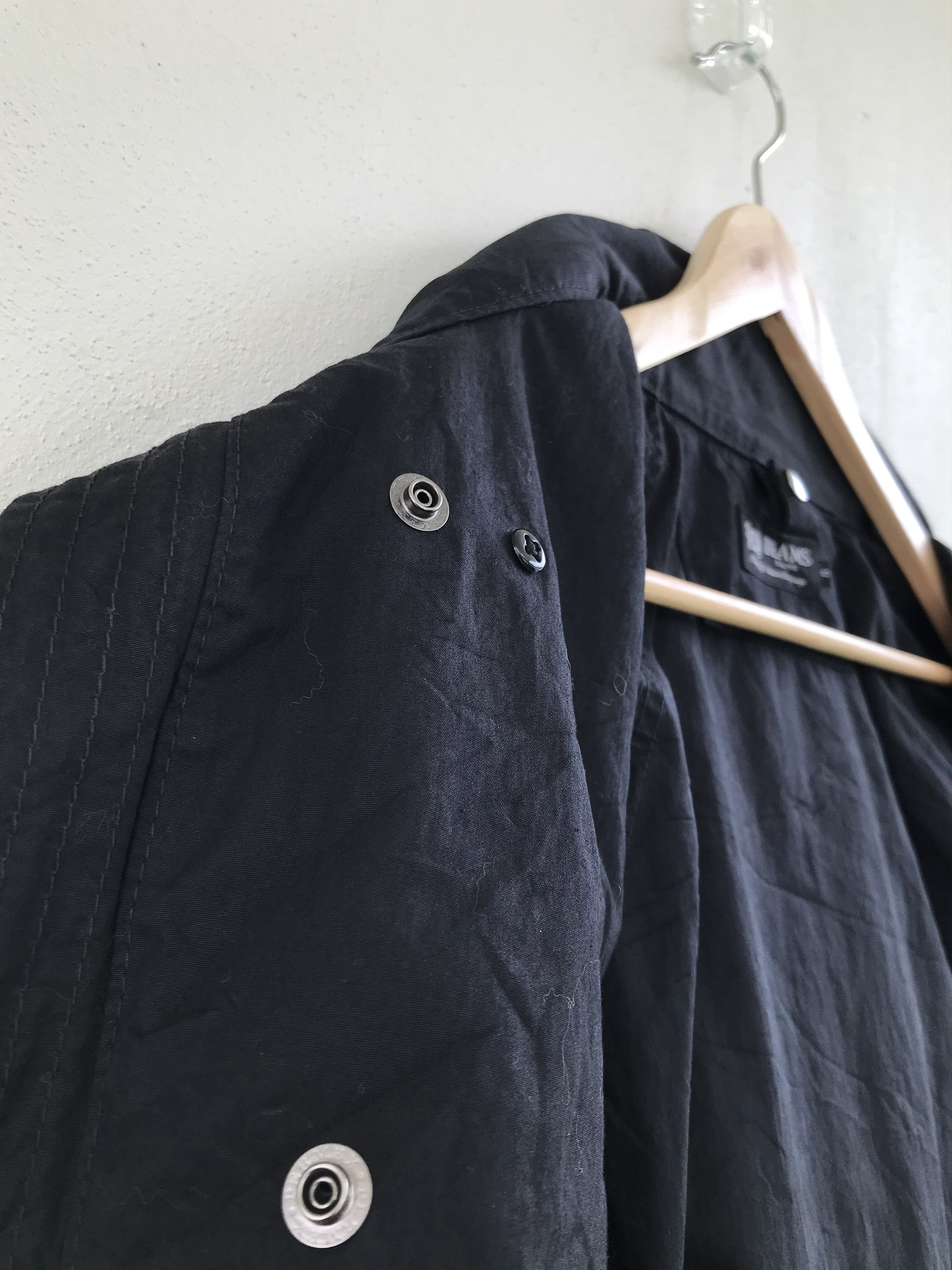 Beams Plus Beams black Parka tactical multipocket jacket Size US S / EU 44-46 / 1 - 10 Thumbnail