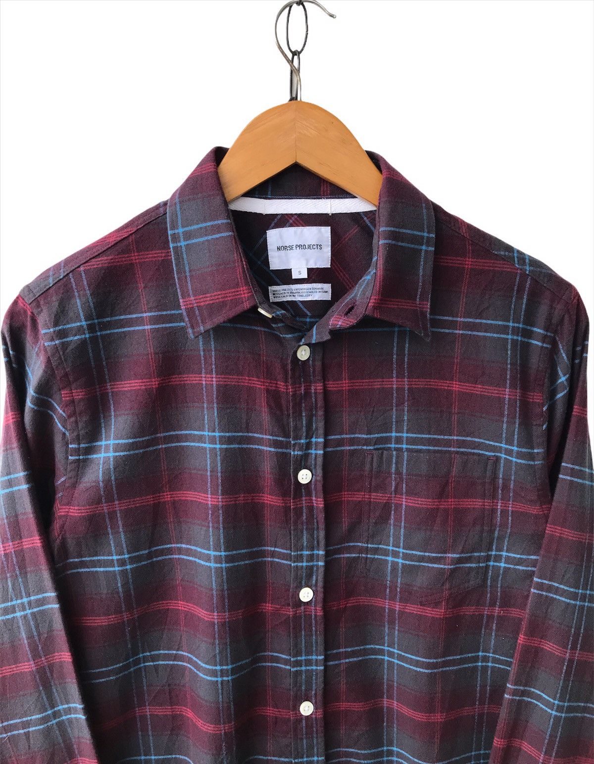 Norse Projects Norse Projects Flannel Check Villads Shirt Size US S / EU 44-46 / 1 - 2 Thumbnail