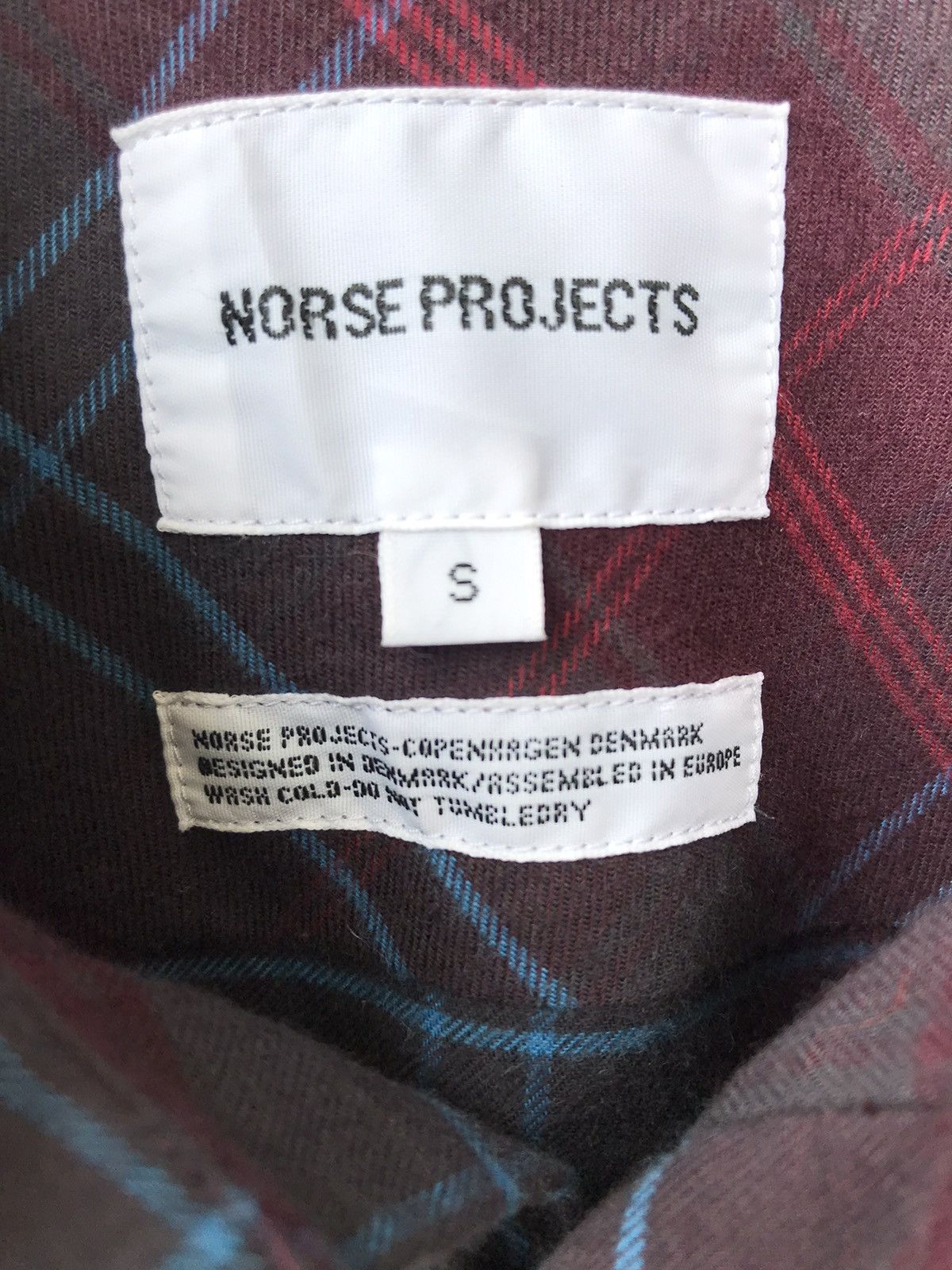 Norse Projects Norse Projects Flannel Check Villads Shirt Size US S / EU 44-46 / 1 - 3 Thumbnail